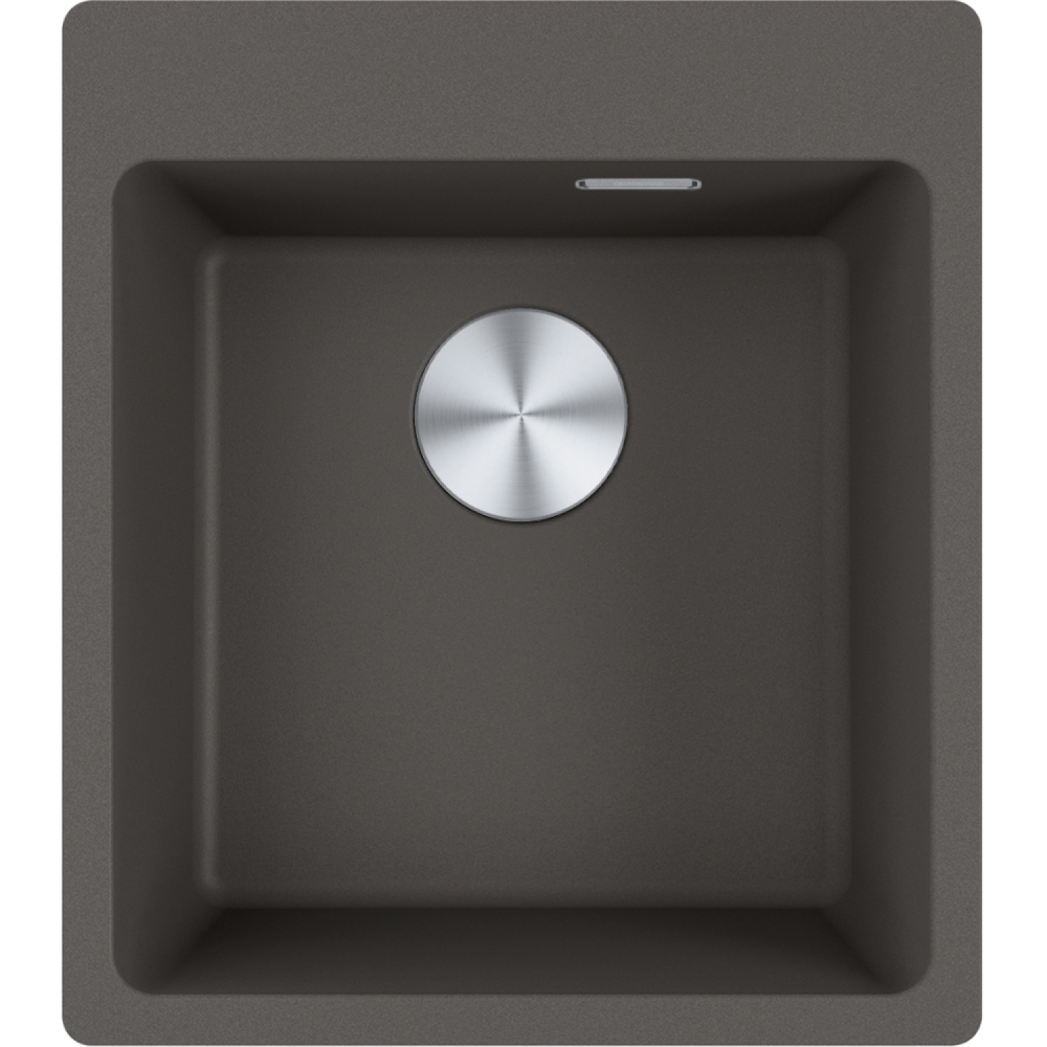 Maris - Evier à encastrer / 440 x 500 mm / 1 bassin / Gris Ardoise