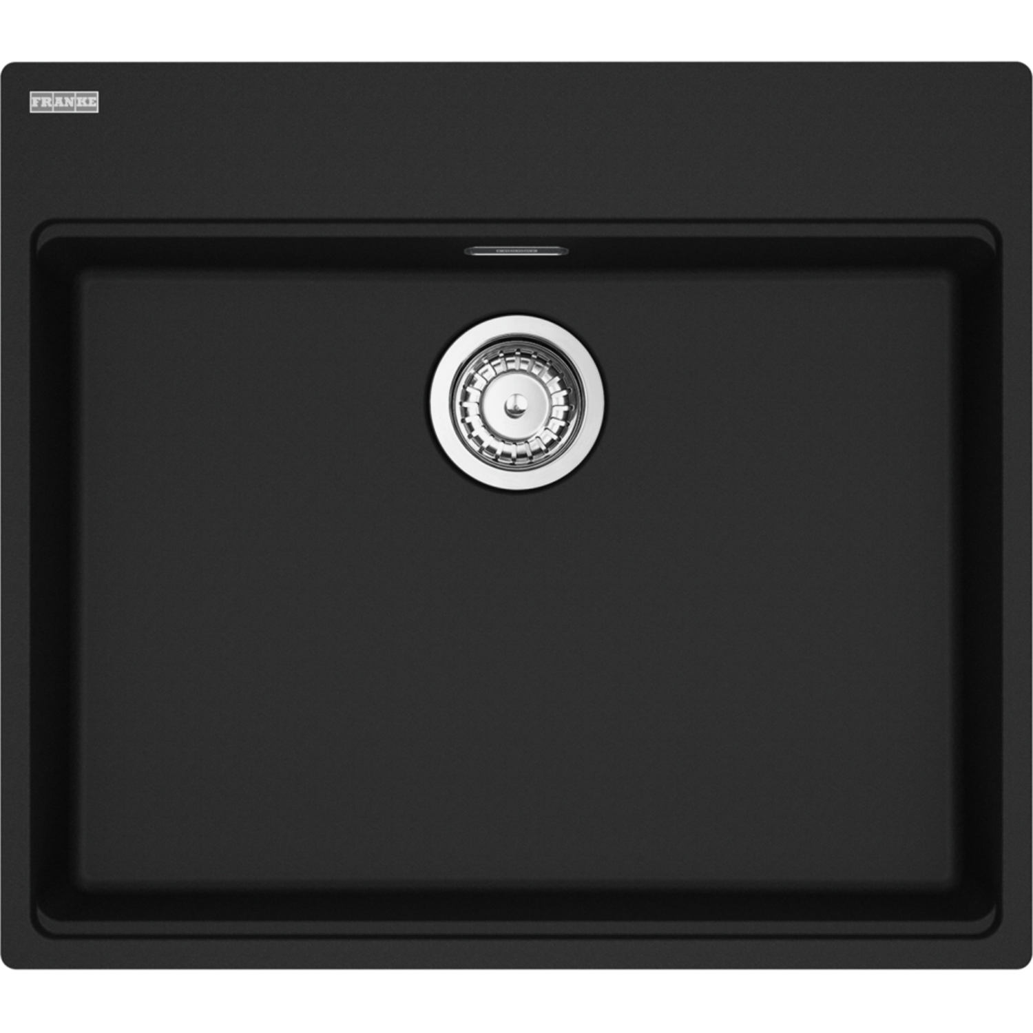 MARIS - Cuve à encastrer / 635 x 559 mm / Vidage Manuel / Noir mat
