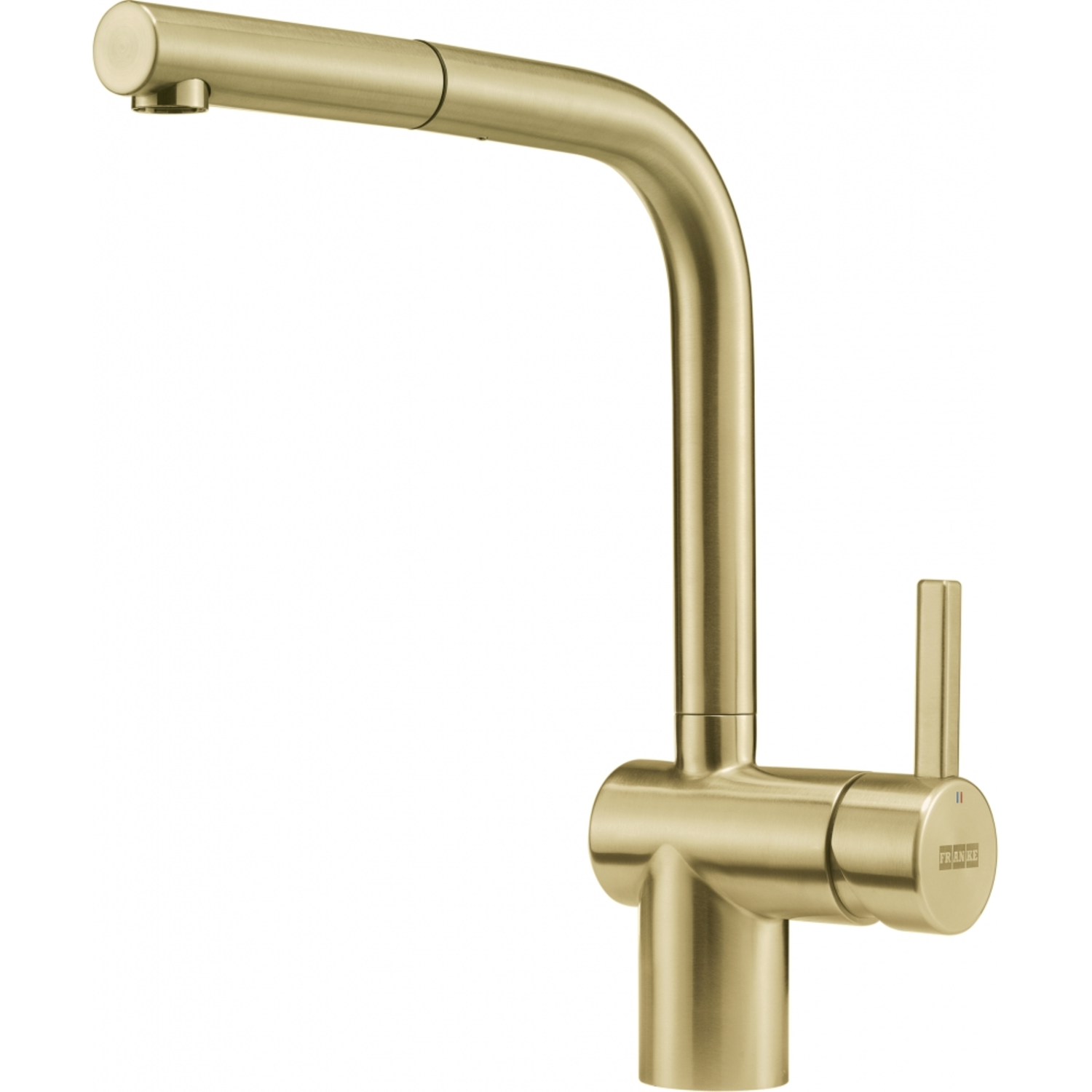 Atlas Neo L - Mitigeur à bec extractible / 1 jet / Levier sur le côté / Reflet d'or