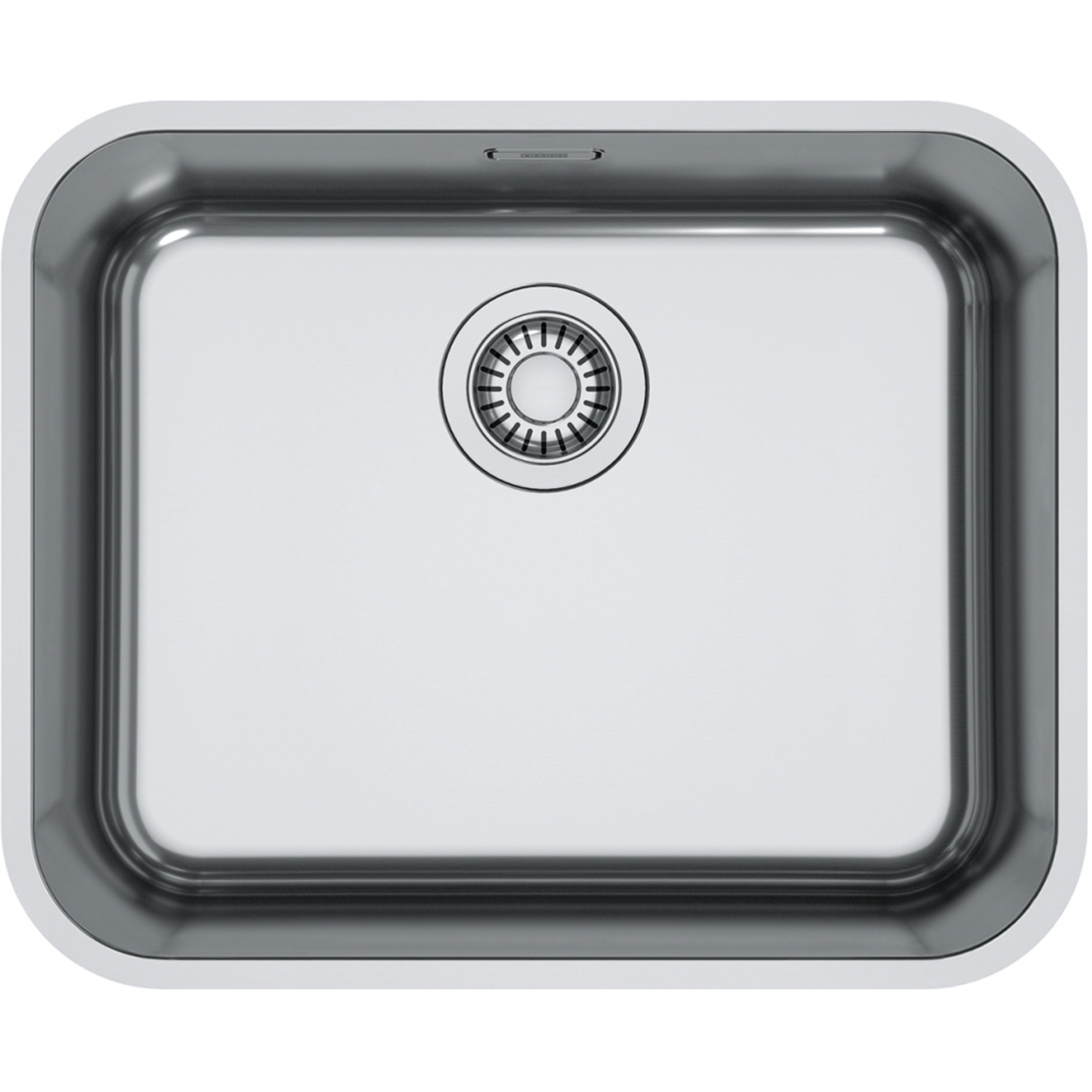 SMART - Onderbouwspoelbak / 541 x 441mm / Manuele Lediging / RVS