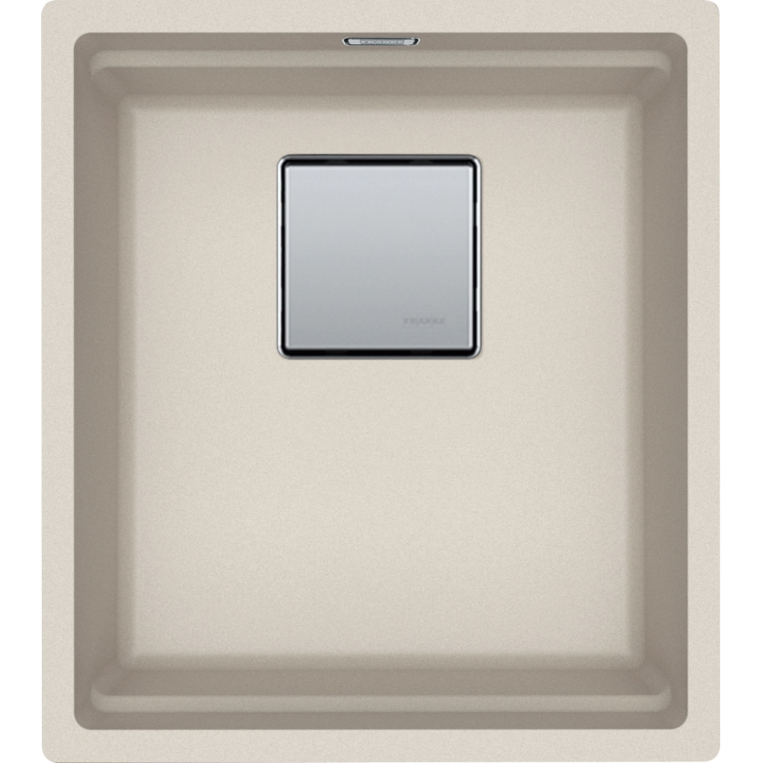 KUBUS 2.0 PRO - Onderbouwspoelbak / 1 bak / 370 x 420 x 200 mm / Manuele lediging / Koffieroom + Set 3 accessoires