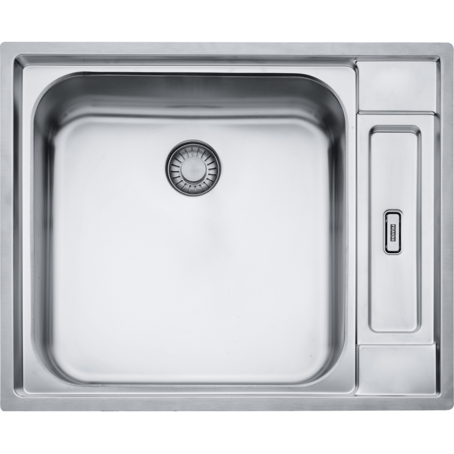 Argos Care-Center - Evier à affleurer & SlimTop / 625 x 510 mm / 1 / Bassin / Lisse