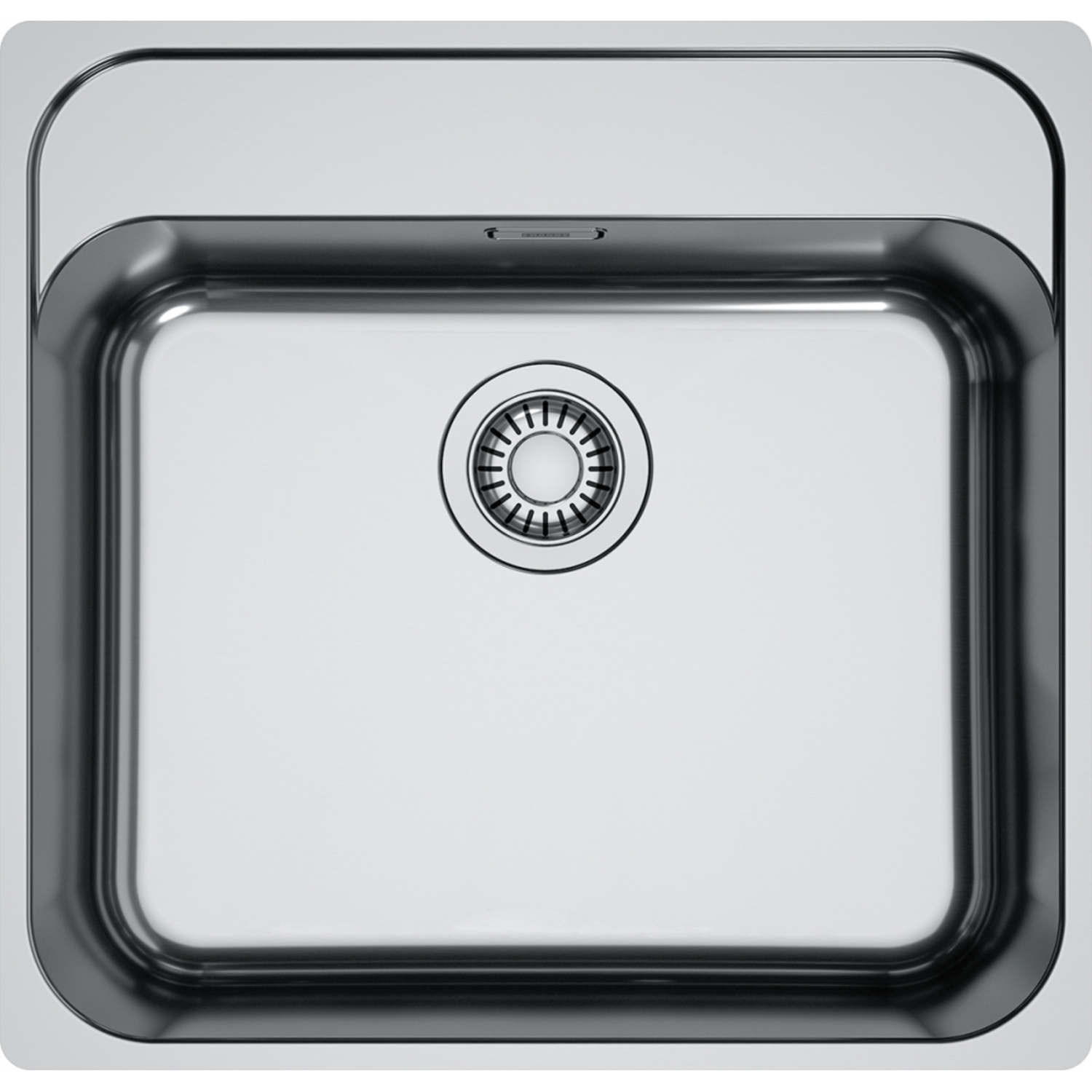 Smart - Cuve à affleurer & SlimTop / 430 x 510 mm / Lisse