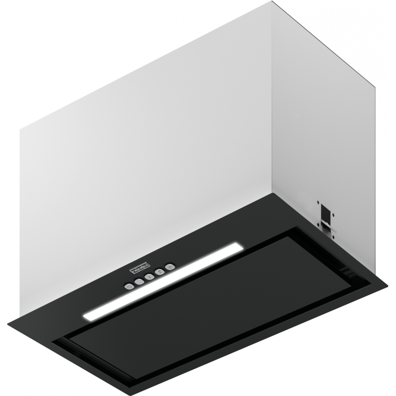 Box Flush Evo - Groupe intégré / 520 mm / Noir