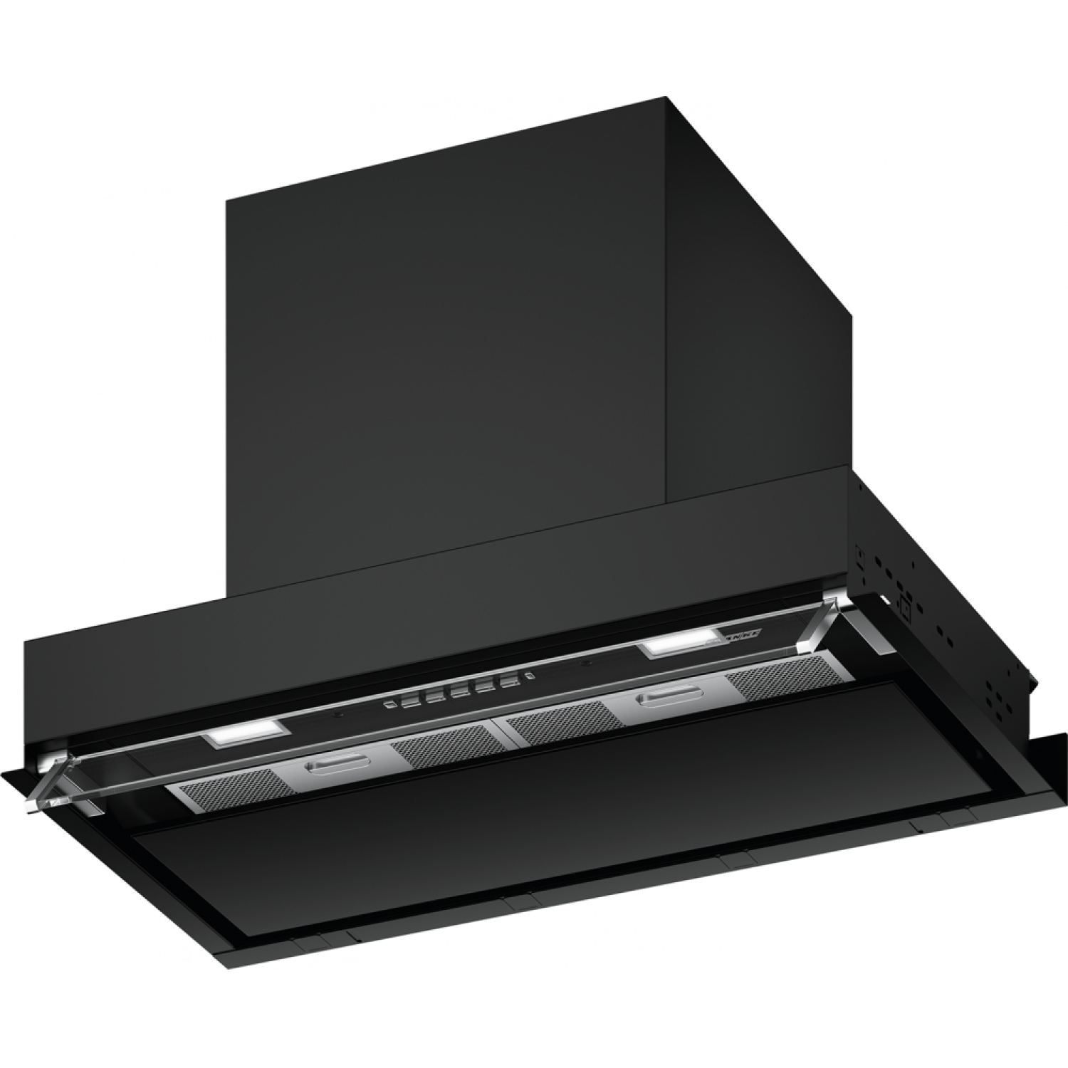 STYLE PRO - Hotte Inox/Noir / 600 mm