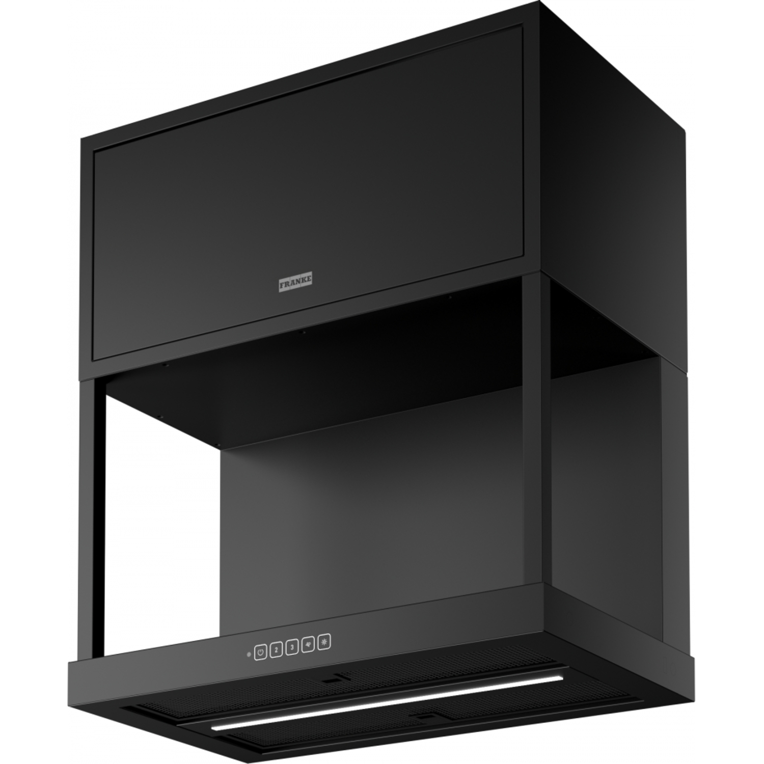 Modular Wall - Wanddampkap/ 600mm met modulaire aanbouwmogelijkheid