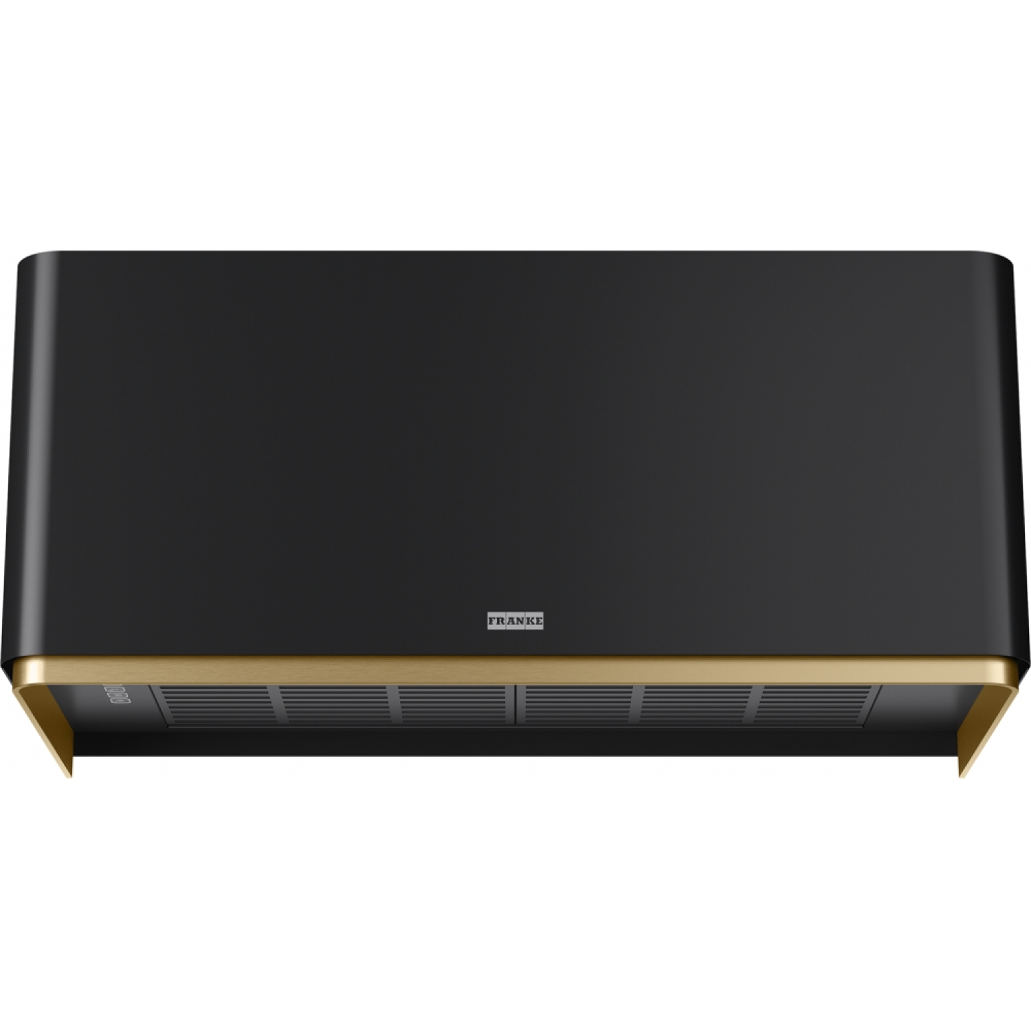 MYTHOS MASTERPIECE - Hotte murale Noir mat / Or / 800 mm