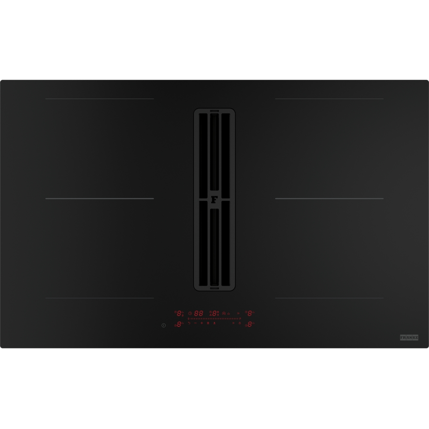 Maris 2Gether - Plaque à induction avec hotte aspirante / 830 mm / Midnight / recirculation