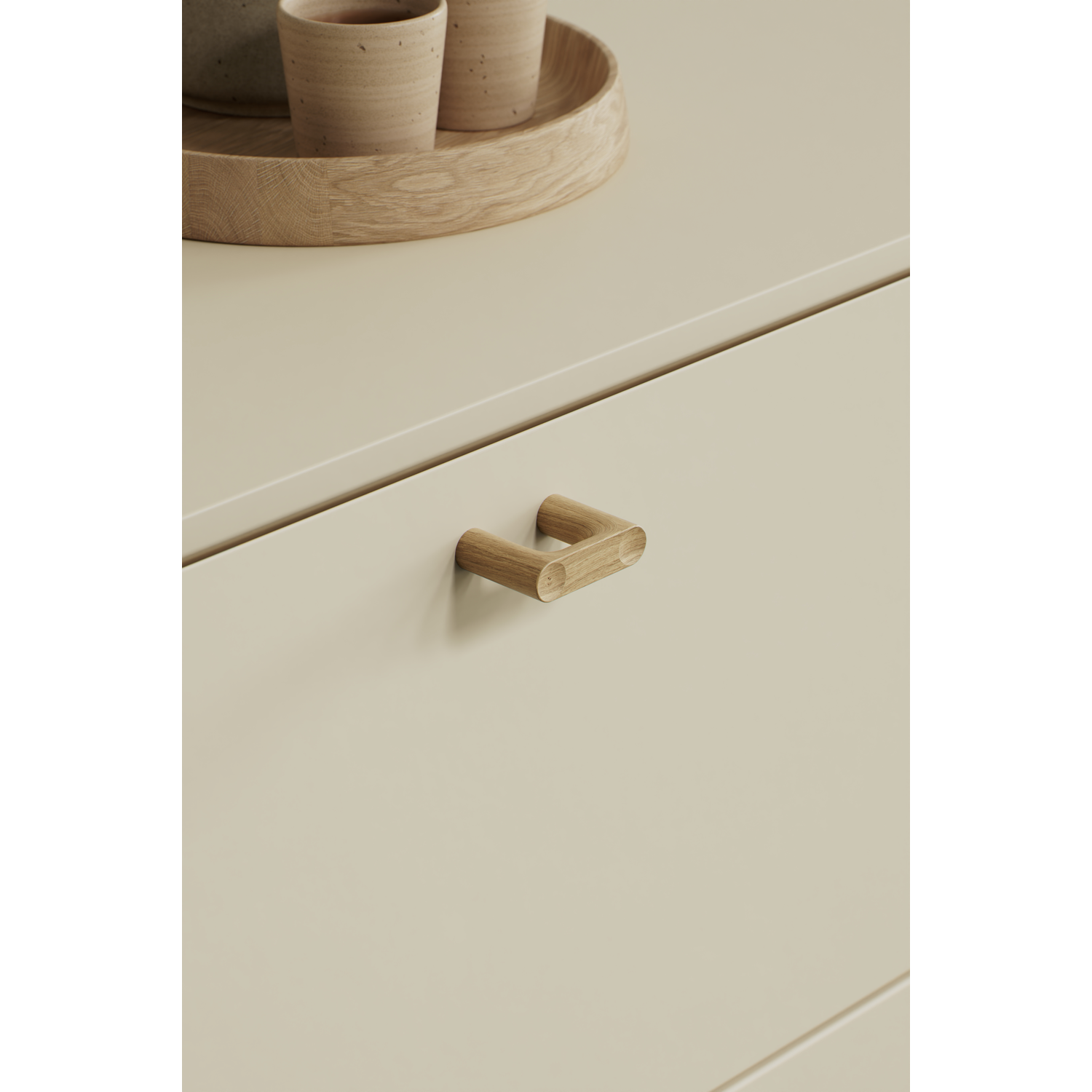 Bouton punto ea32 l44 chêne 