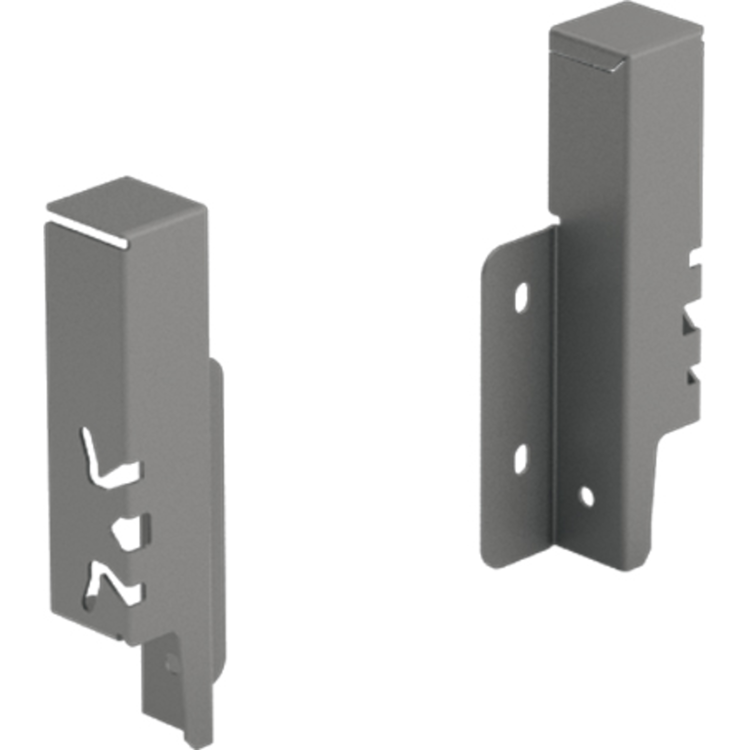 Raccord de paroi arrière ArciTech  126 mm, anthracite, à droite