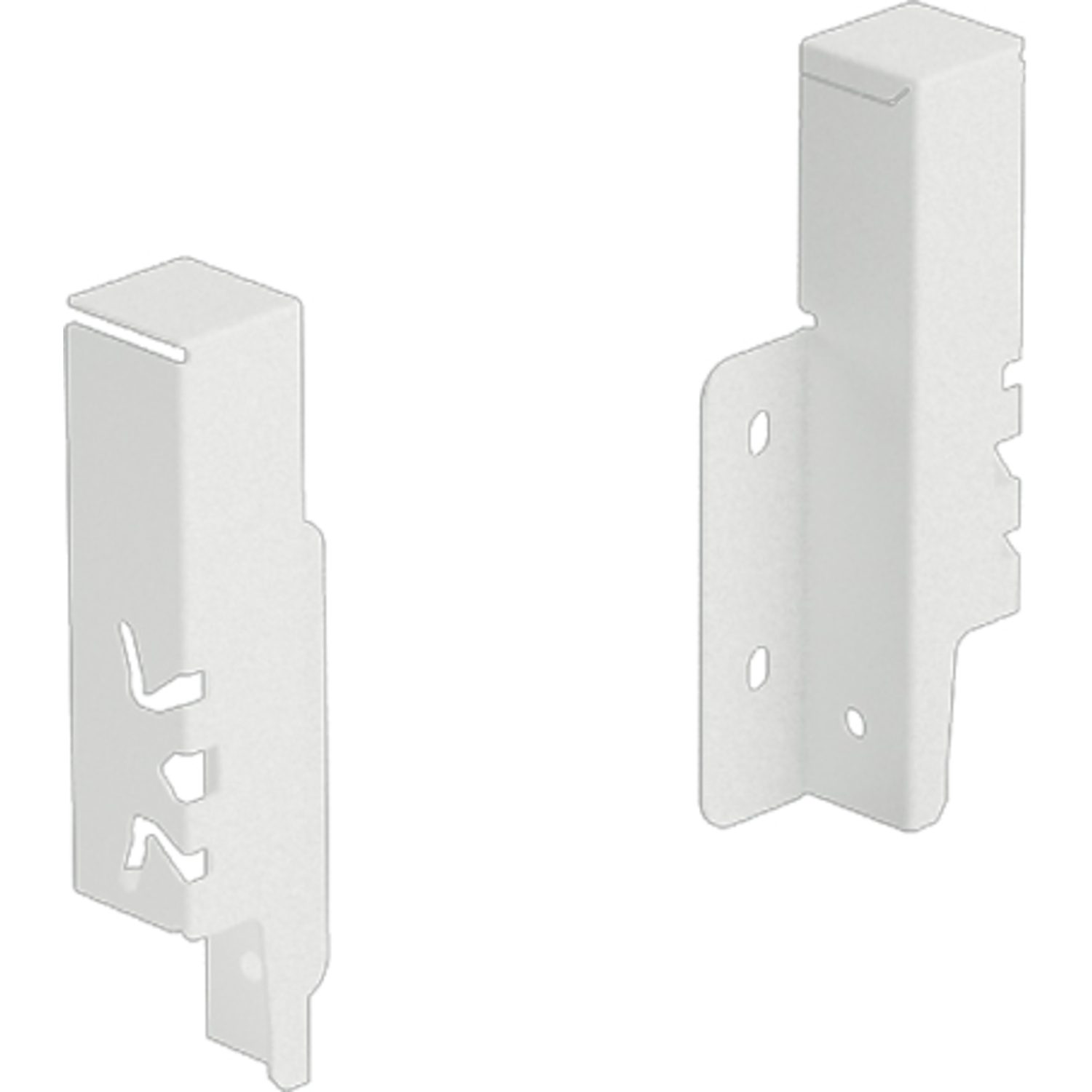 Raccord de paroi arrière ArciTech  126 mm, blanc, à droite