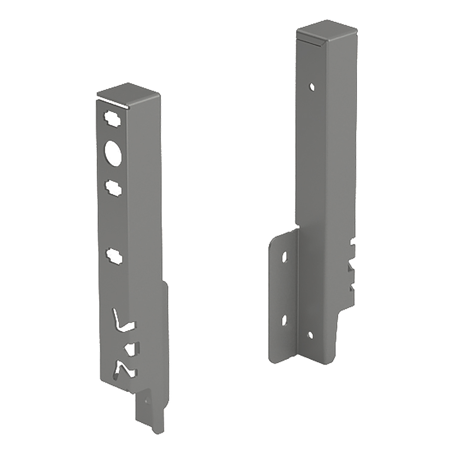 Achterwandverbinder ArciTech  186 mm, antraciet, links
