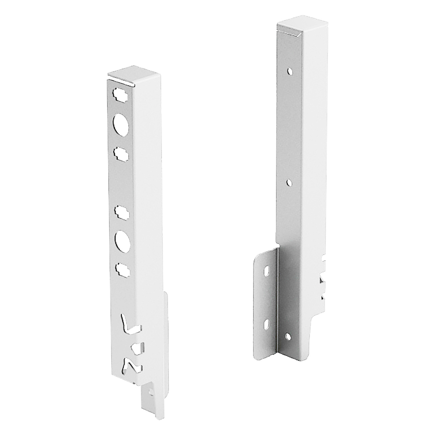 Achterwandverbinder ArciTech 218 mm, wit, links