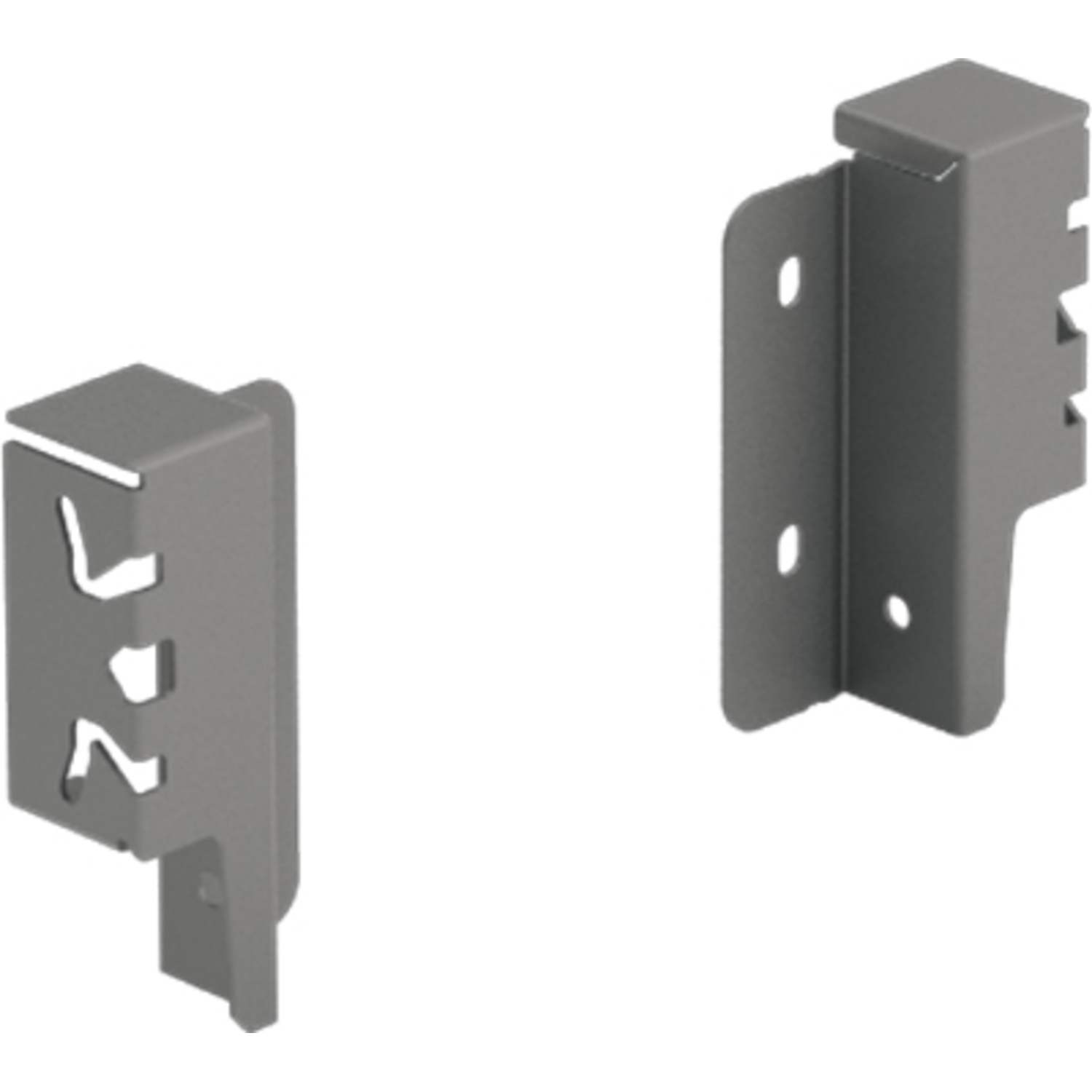 Achterwandverbinder ArciTech 94 mm, antraciet, rechts