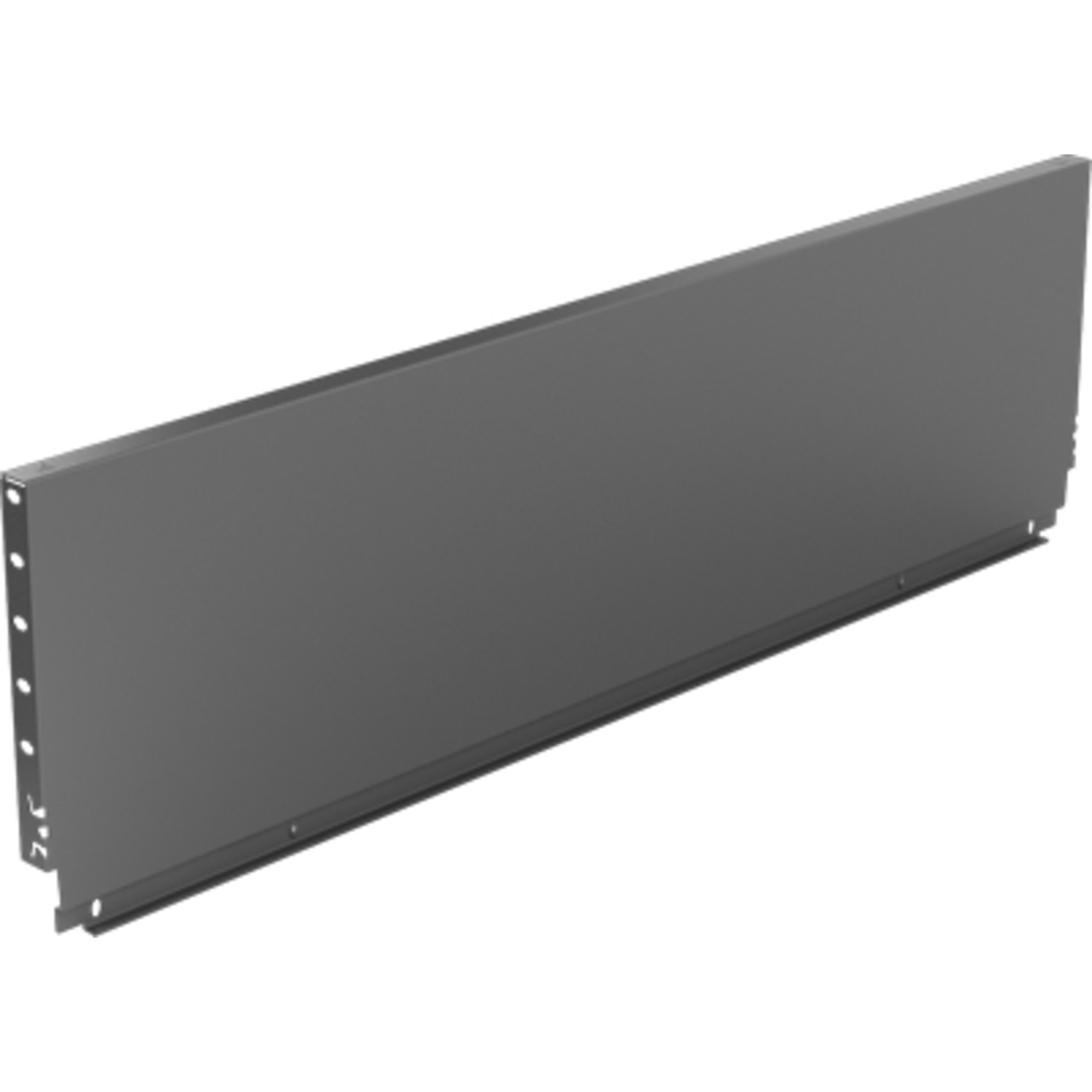 Paroi arrière en acier ArciTech, 250 x 800 mm, anthracite