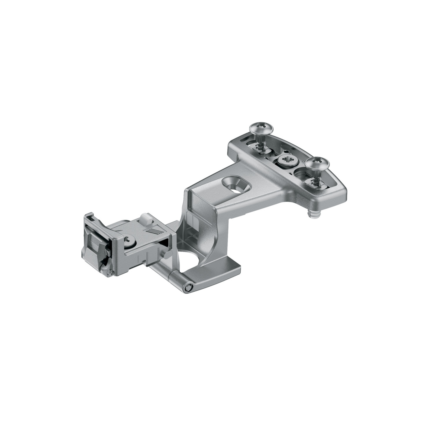 de la charnière de base Selekta Pro 2000,  230 °, Recouvrement 11 mm, avec manchons à expansion, nickelée