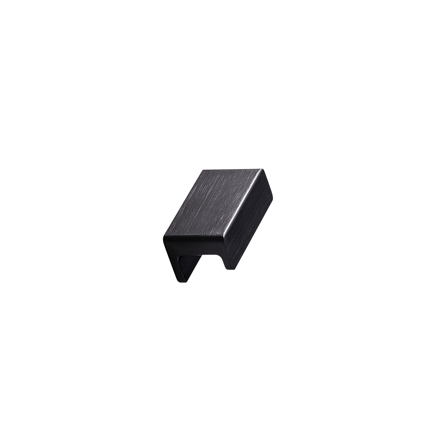 Knop station ba32 44x22x25 alu zwart