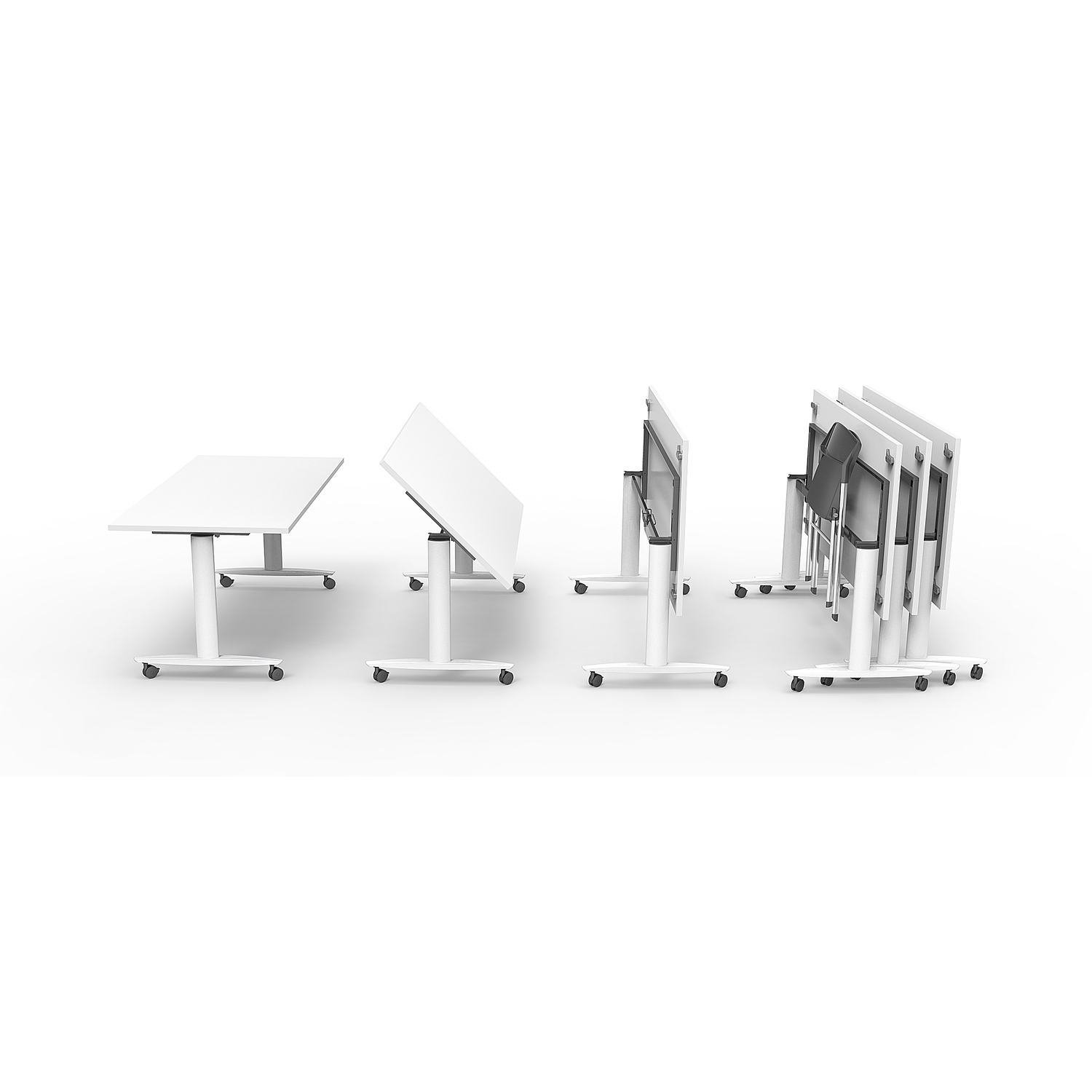 Pietement de table treno -traverse 834mm  