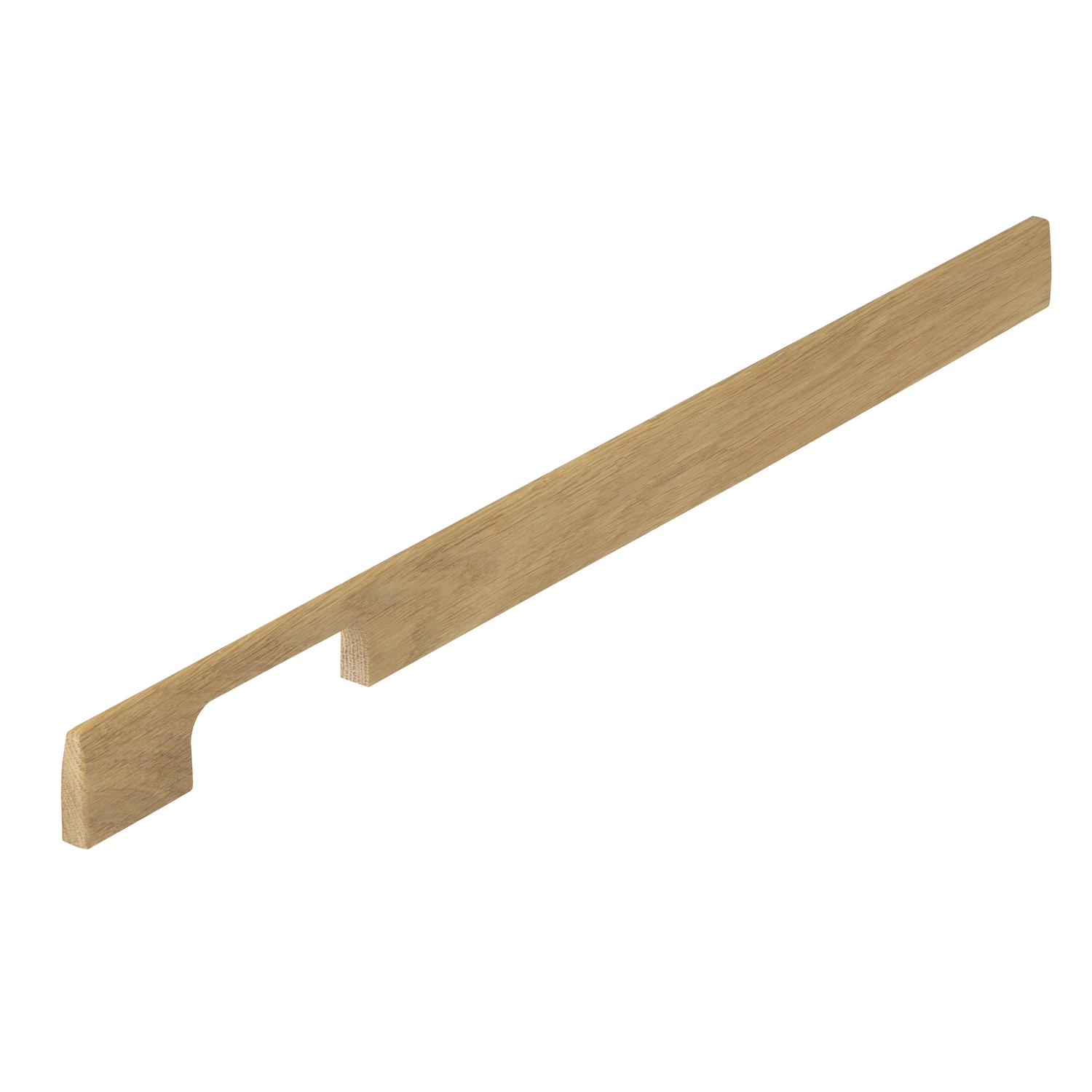Greep drimo ba480 520x35mm eik naturel asymm
