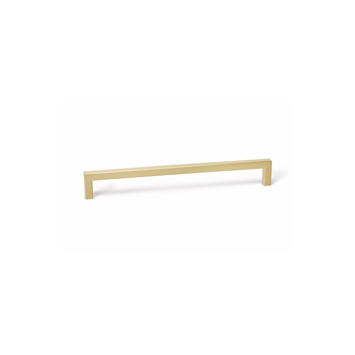 Greep U BA192 L200.5 zamak geborsteld messing
