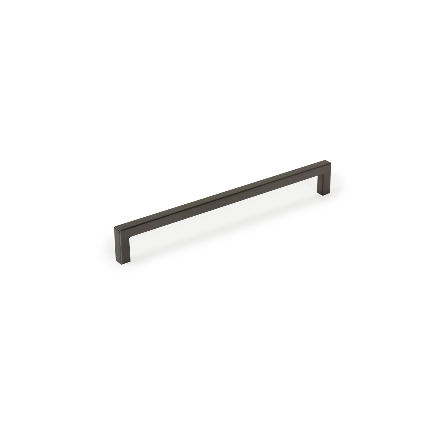 Greep U BA128 L136.5 zamak geborsteld grijs