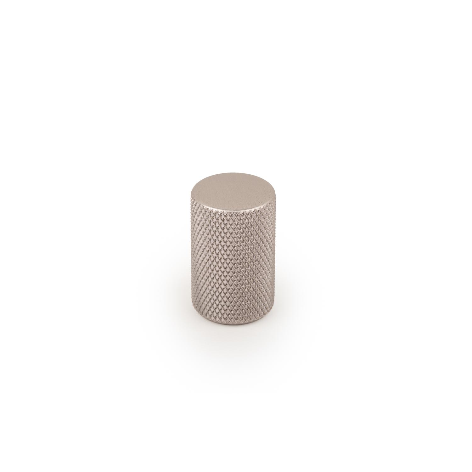 Knop GRAF Ø17.5 aluminium rvs-look