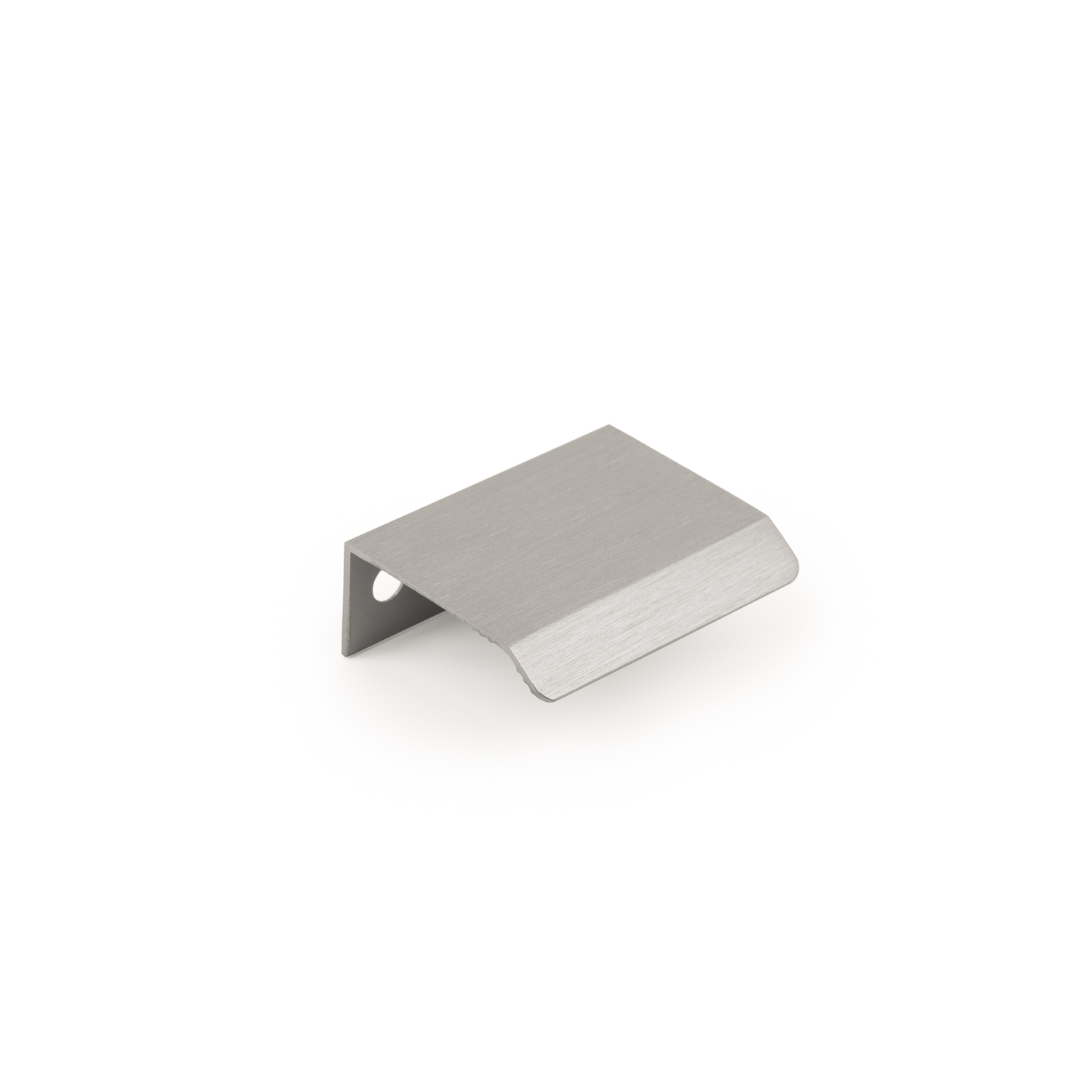 Greep CURVE BA32 L45 aluminium geborsteld grijs
