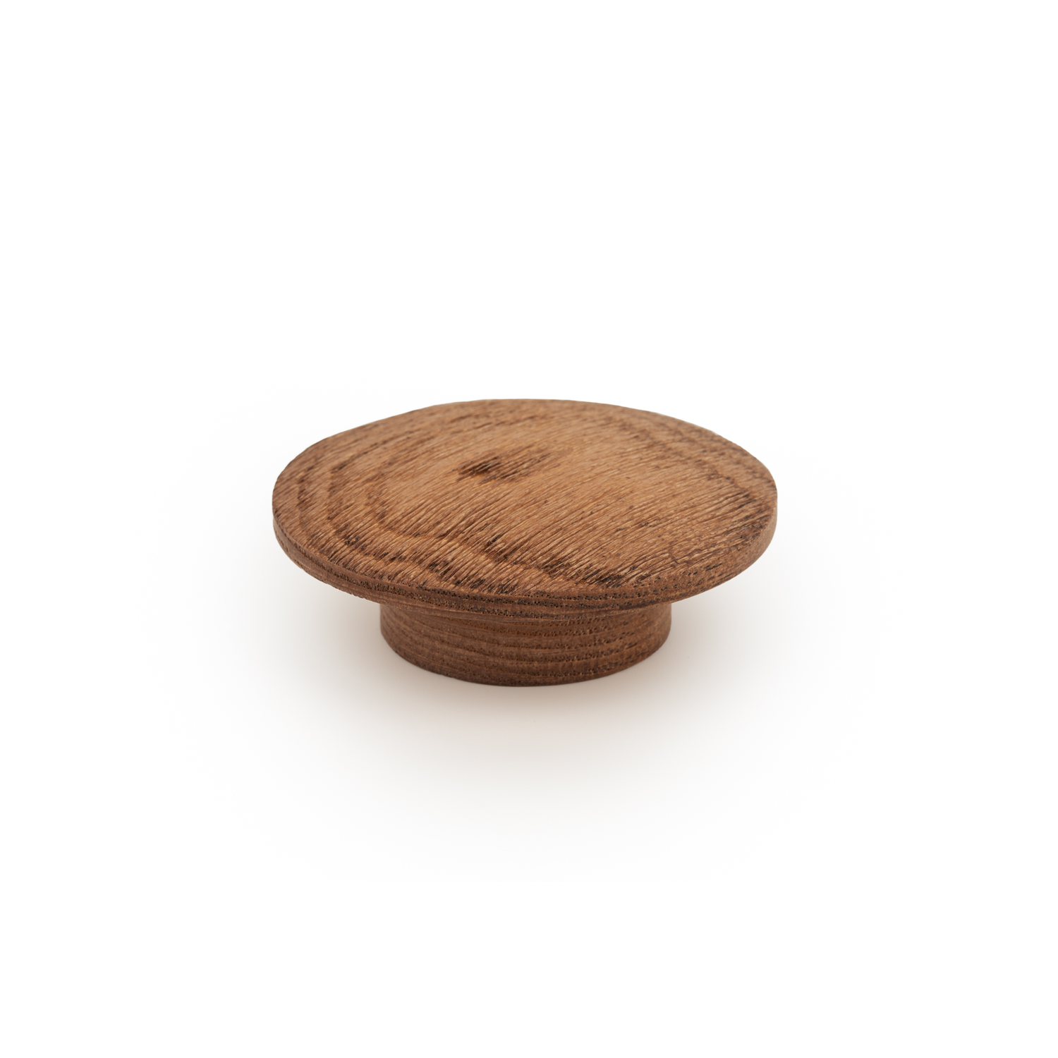 Bouton ECHO Ø60 bois brun bois brossé