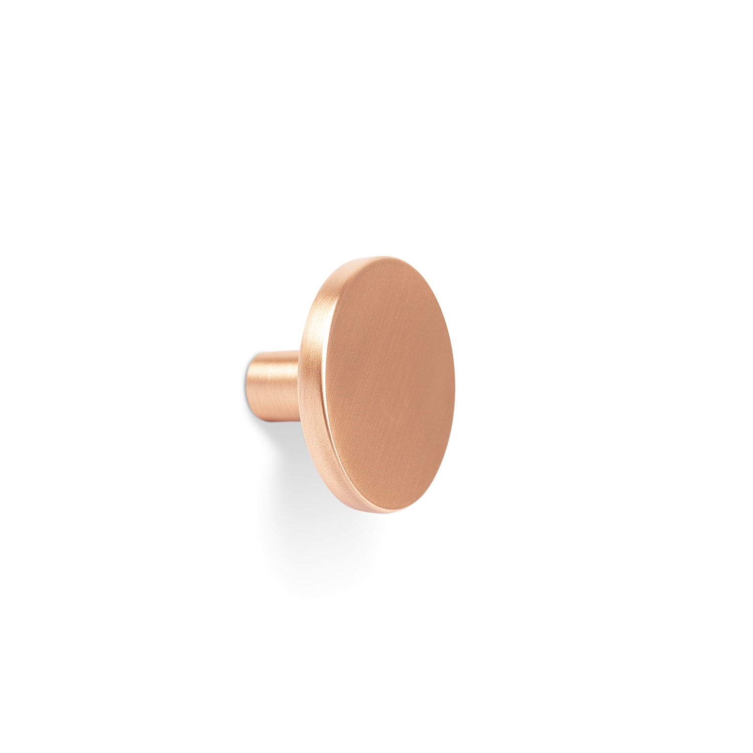 Knop COMO BIG Ø41 zamak geborsteld koper