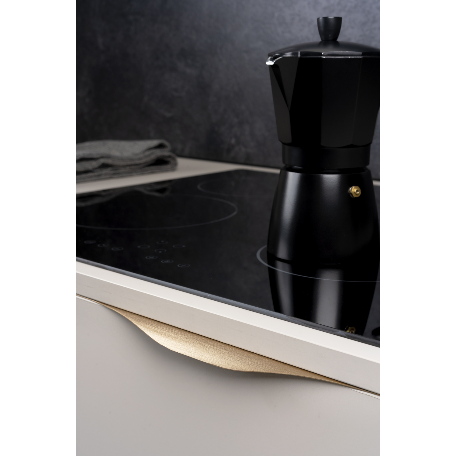 Poignée NOMA BA128 L200 aluminium brillant aluminium