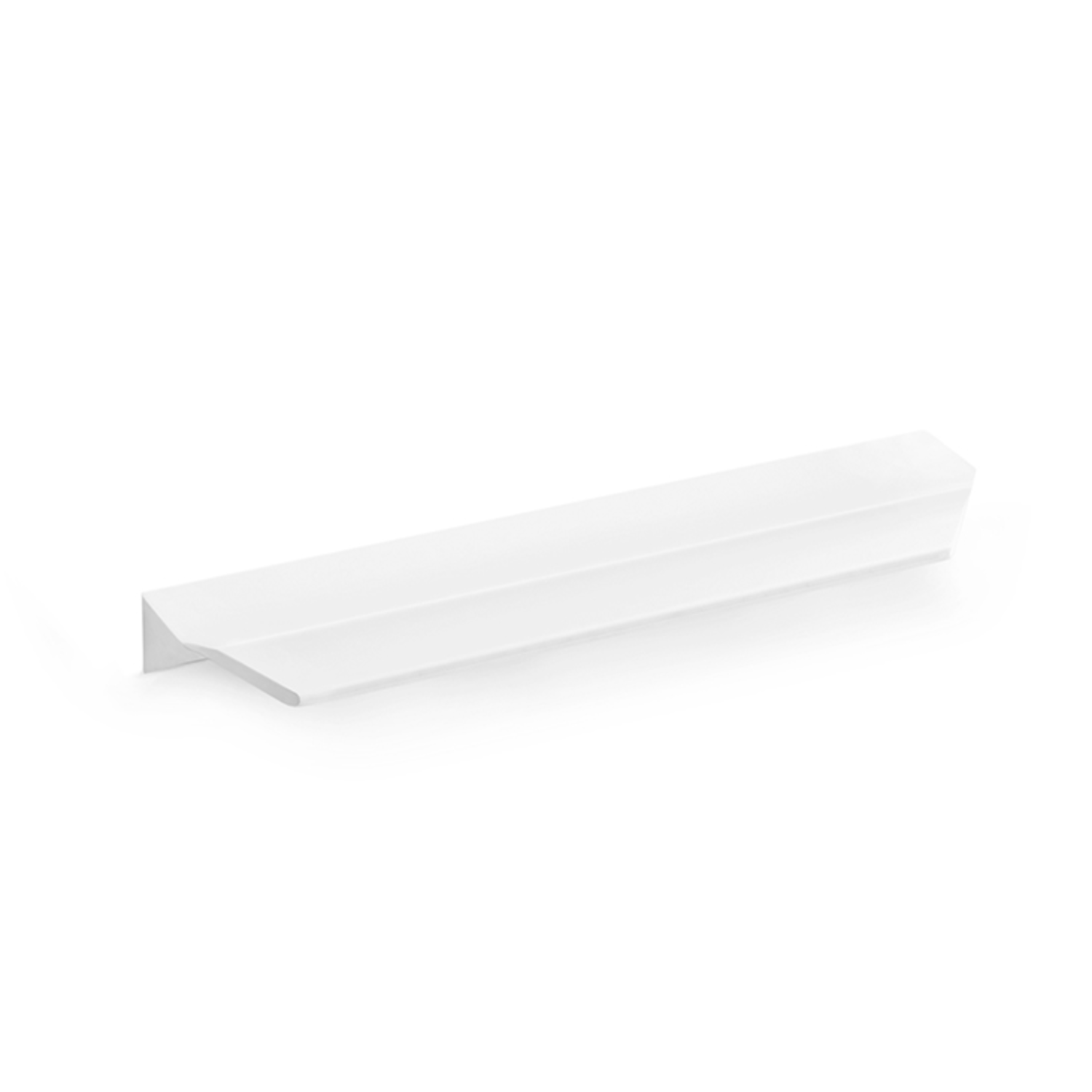 Poignée VANN BA128 L200 aluminium mat blanc