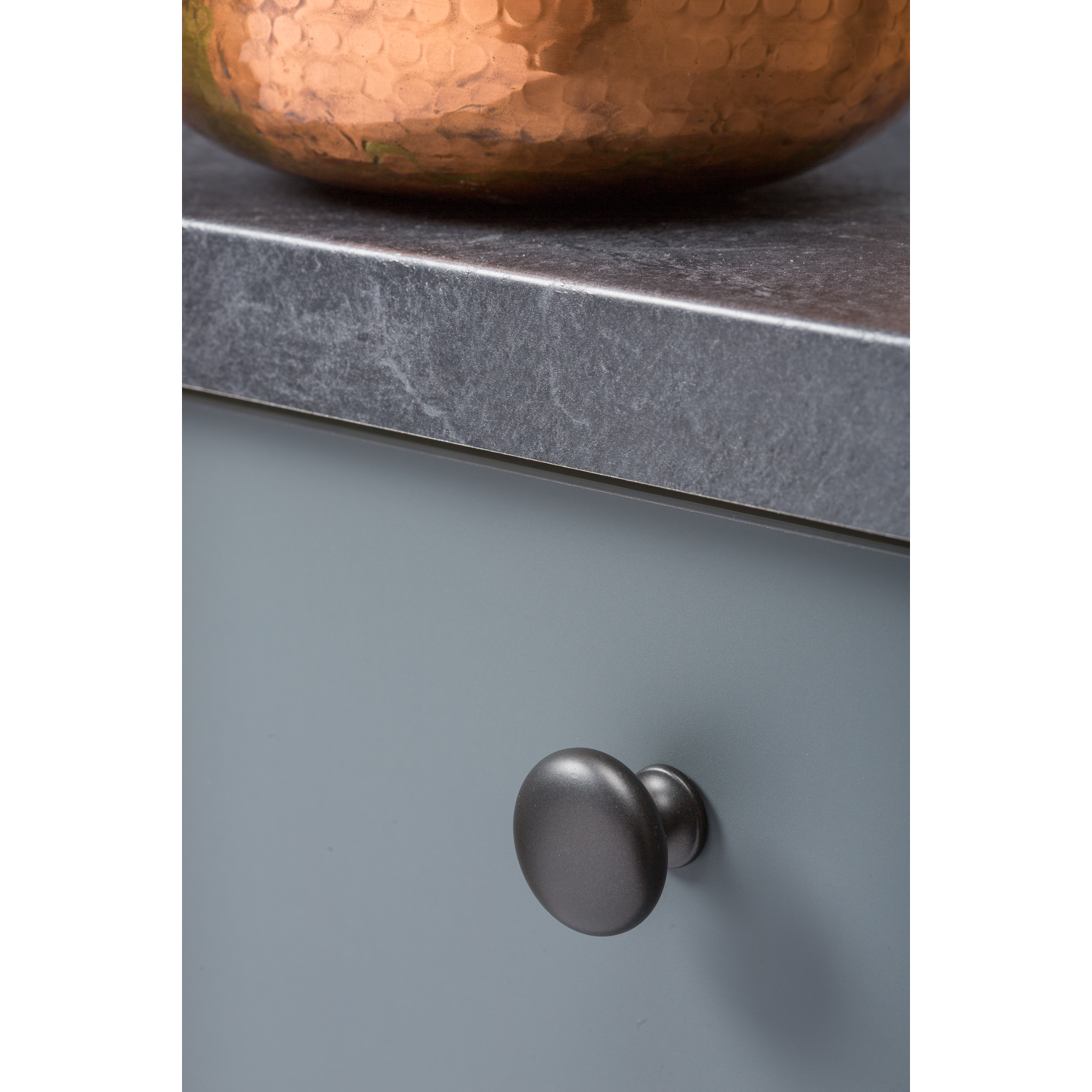 Knop DUKE Ø31.4 zamak gepolijst chroom