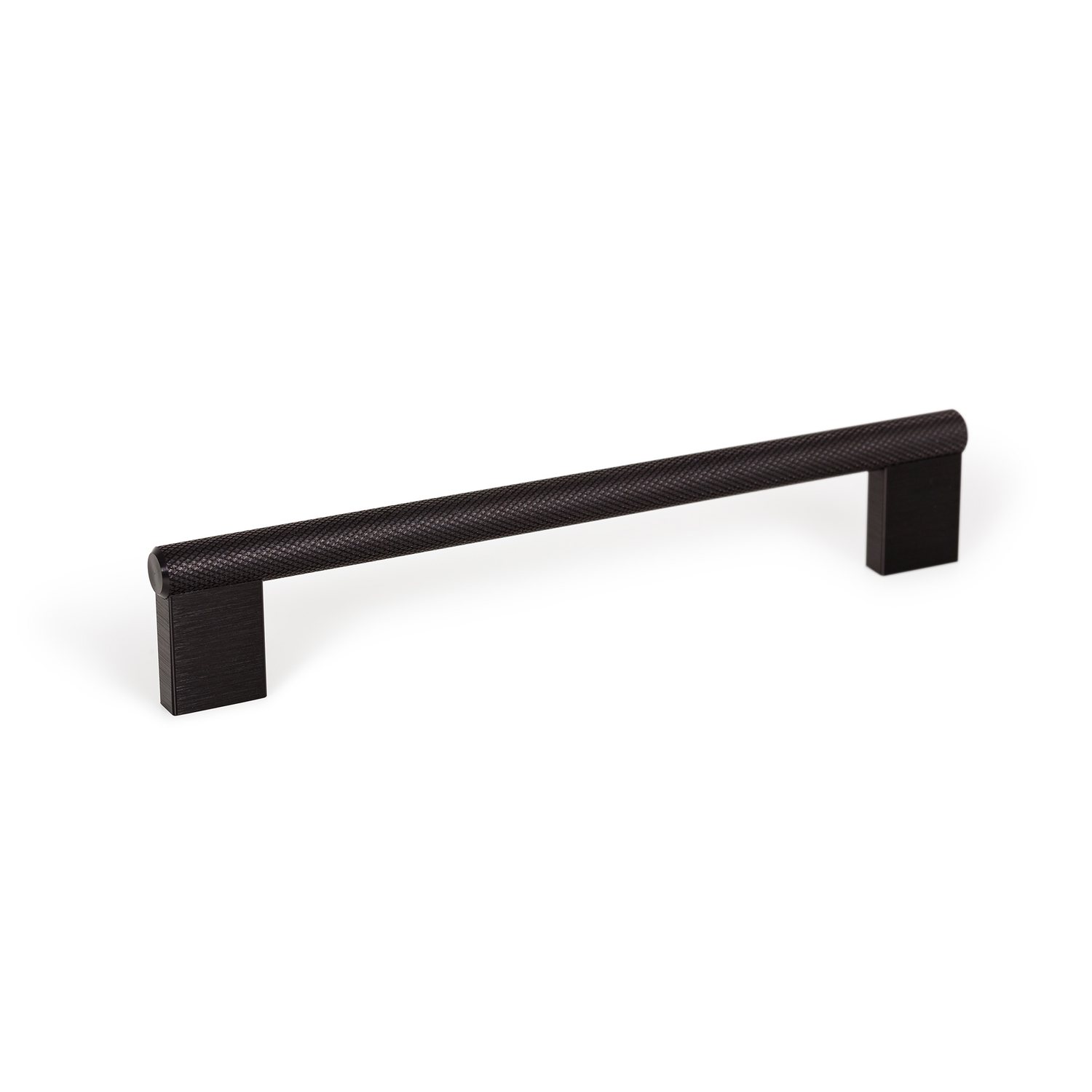 Poignée GRAF MINI BA160 L182 aluminium brossé noir