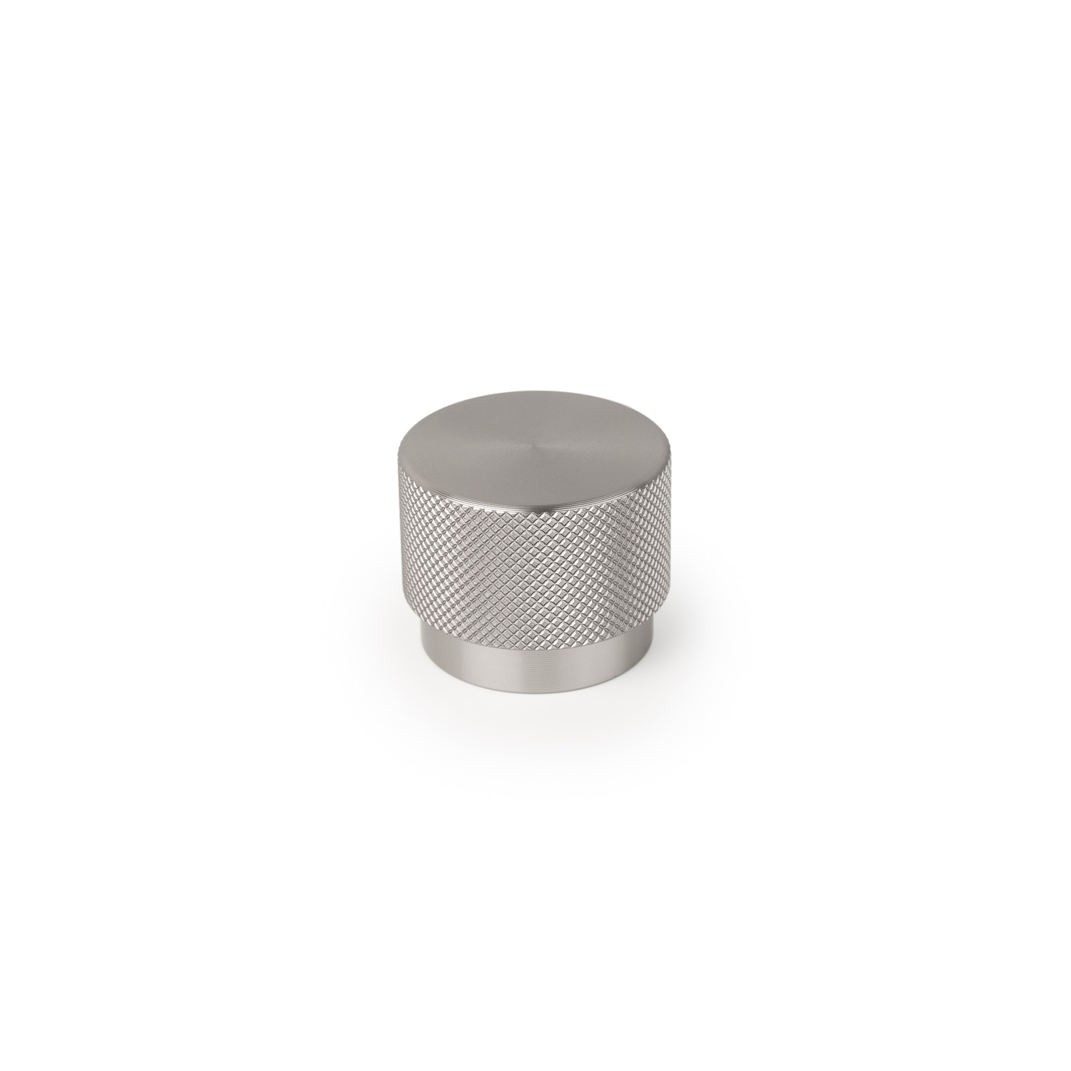 Bouton GRAF BIG Ø38 aluminium look inox