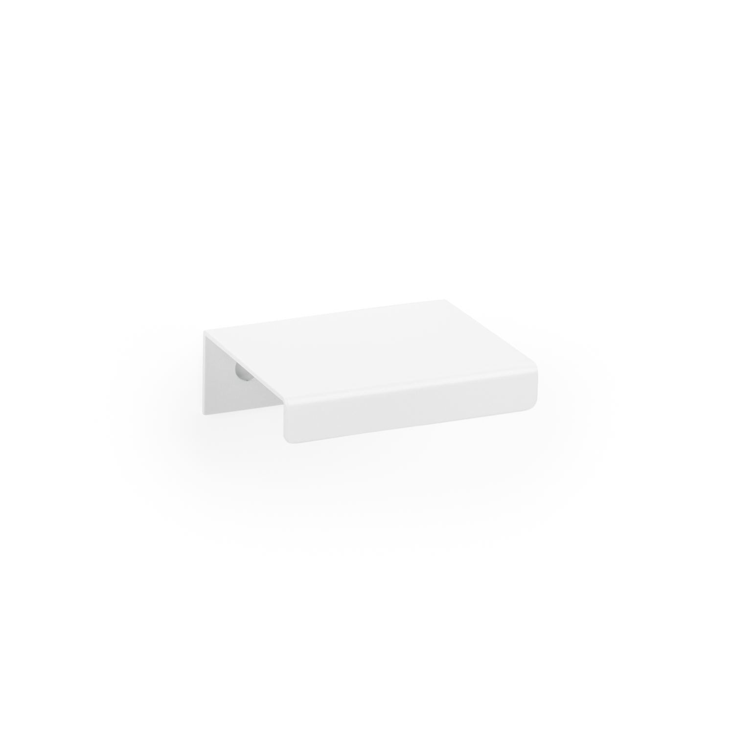 Poignée WAY BA32 L50 aluminium mat blanc