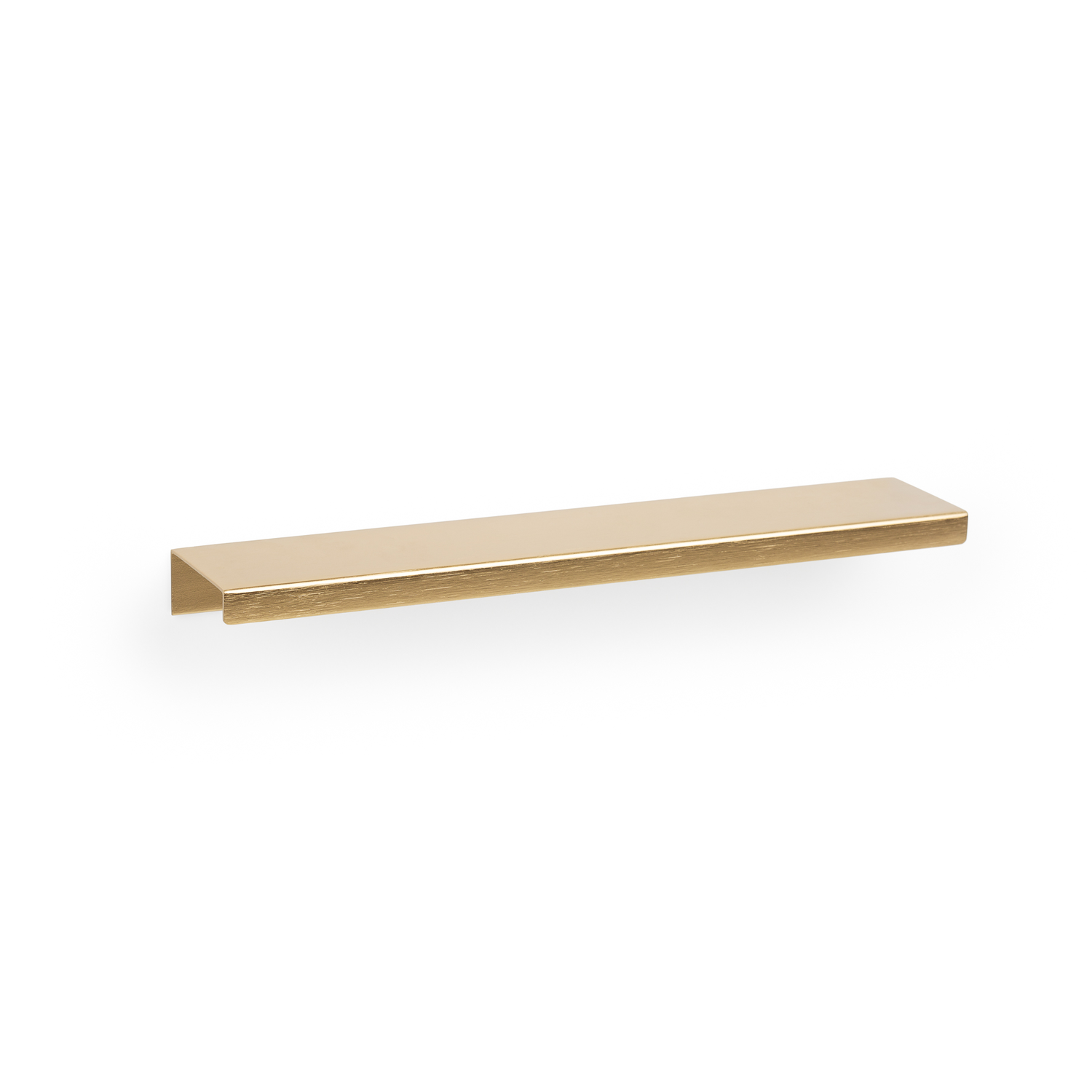 Poignée WAY BA128 L200 aluminium brossé foncé laiton