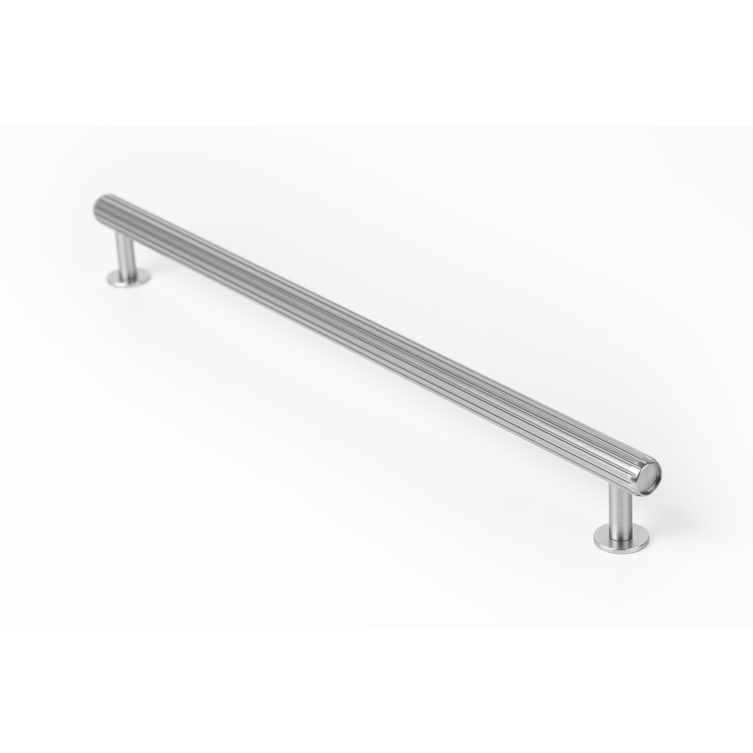 Poignée RILLE BA320 L350 aluminium look inox