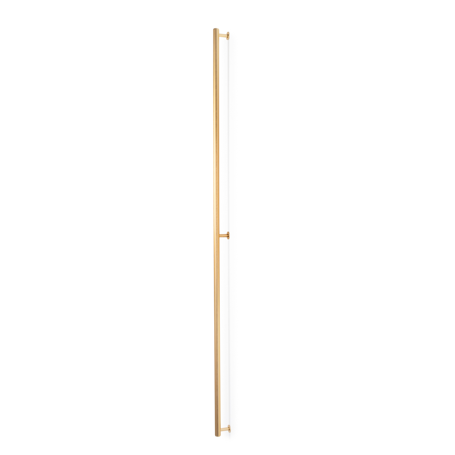 Poignée RILLE BA992-496 L1022 aluminium brossé laiton