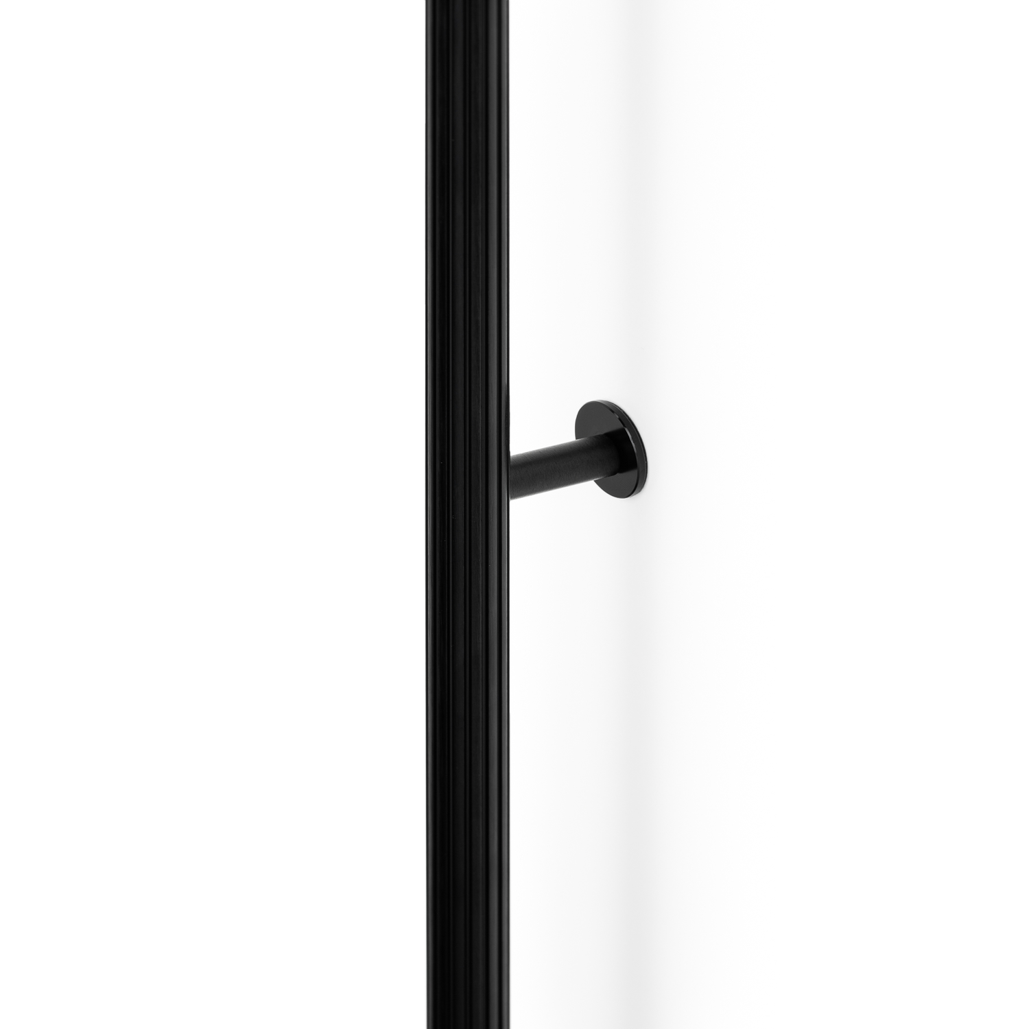 Poignée RILLE BA992-496 L1022 aluminium brossé noir