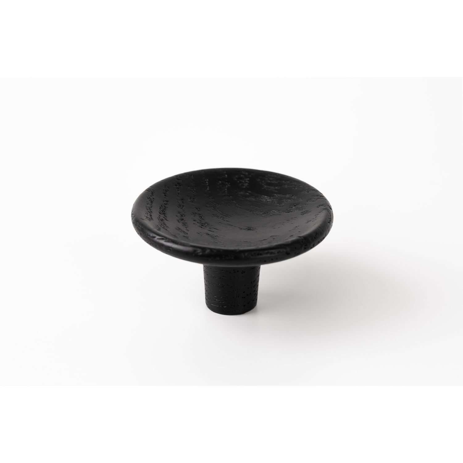 Bouton DISC Ø38 bois noir bois