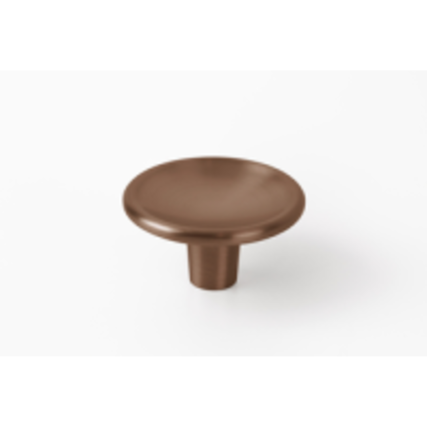 Bouton DISC Ø38 zamac brossé bronze
