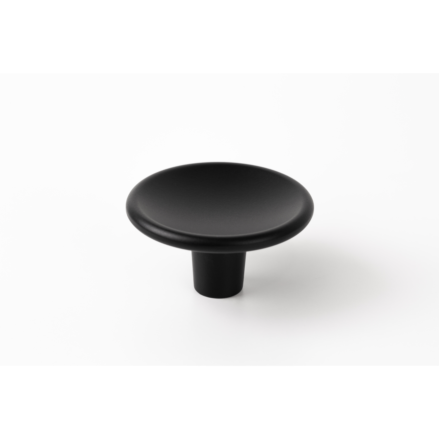 Bouton DISC Ø38 zamac mat noir