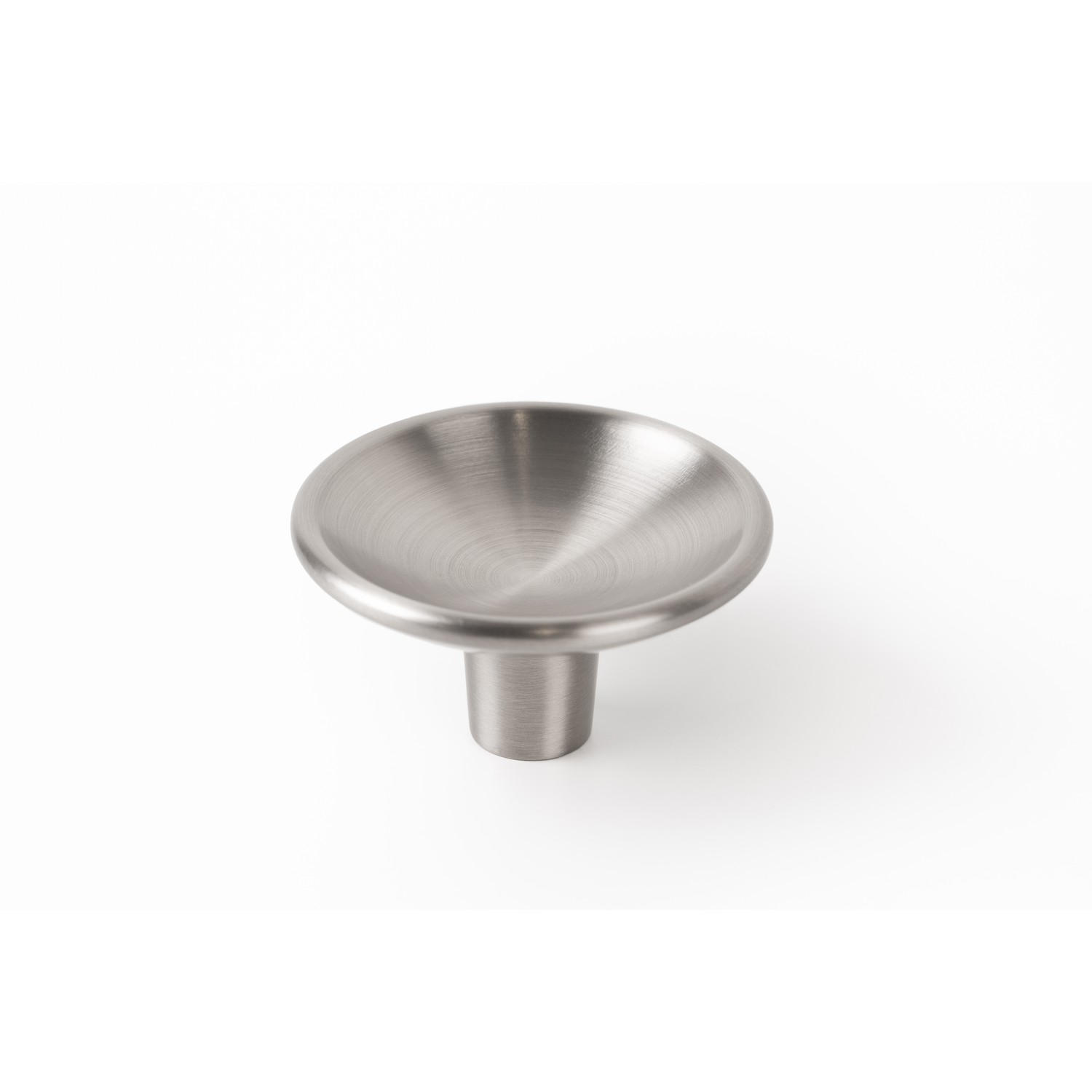 Bouton DISC Ø50 zamac brossé nickel