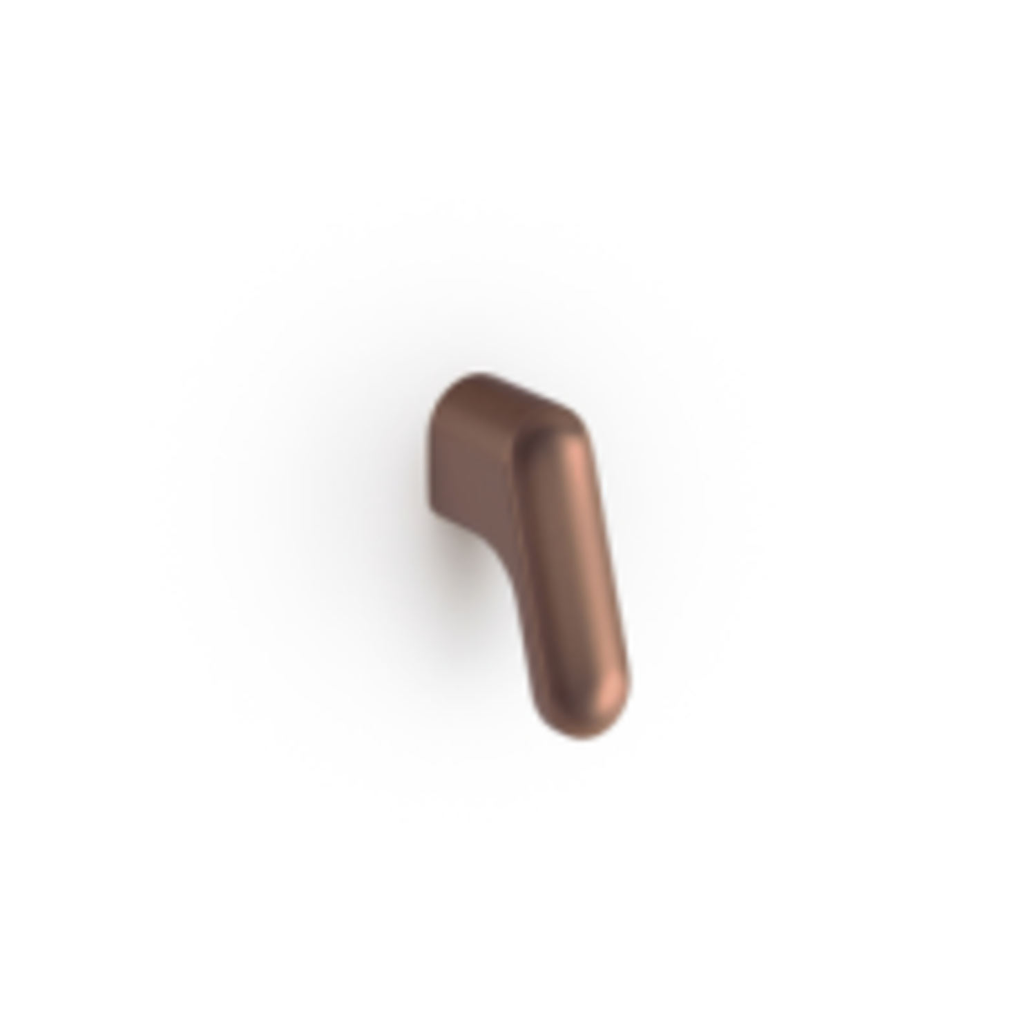 Bouton LUV L51.2 zamac brossé bronze