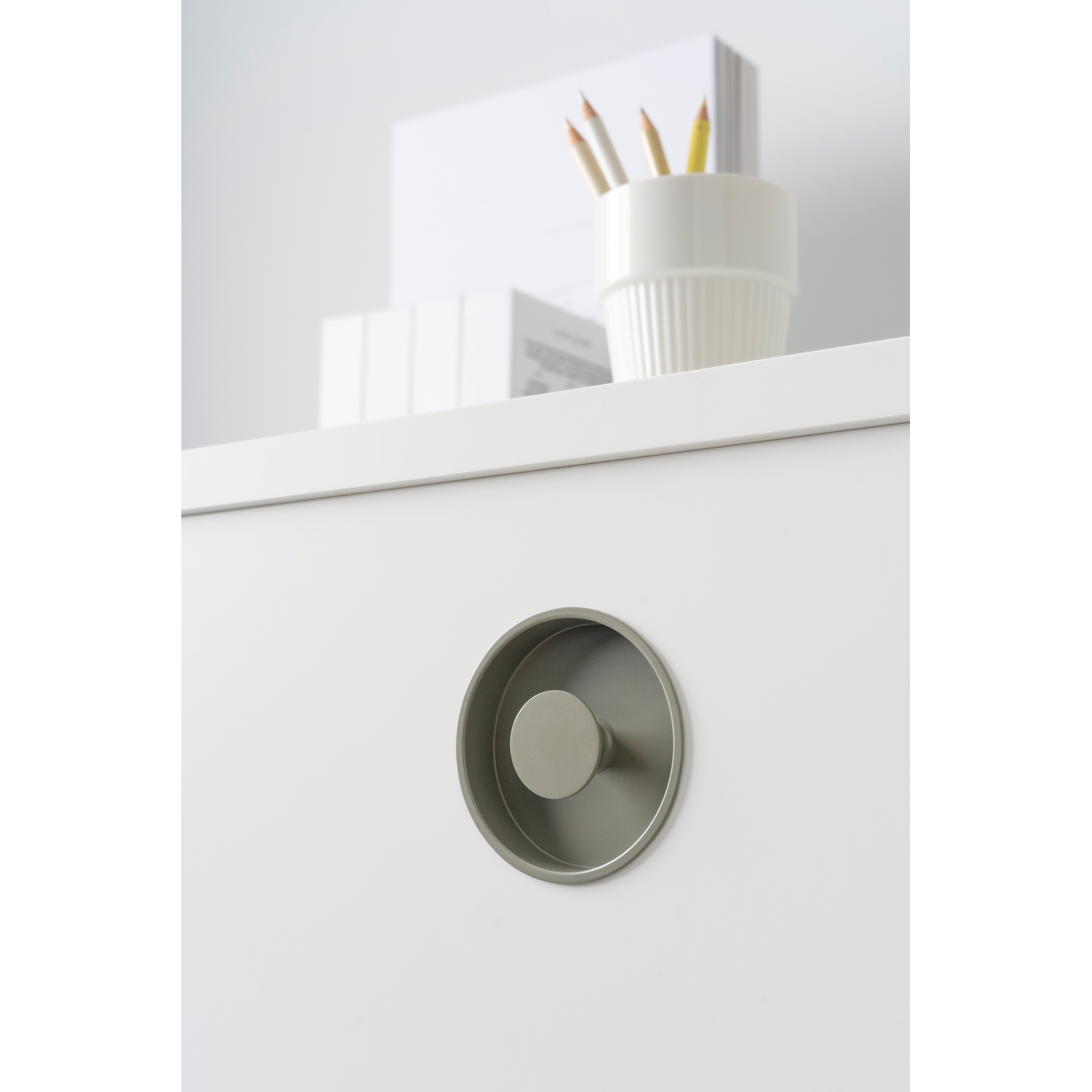 Cuvette DIPO Ø74 zamac mat noir
