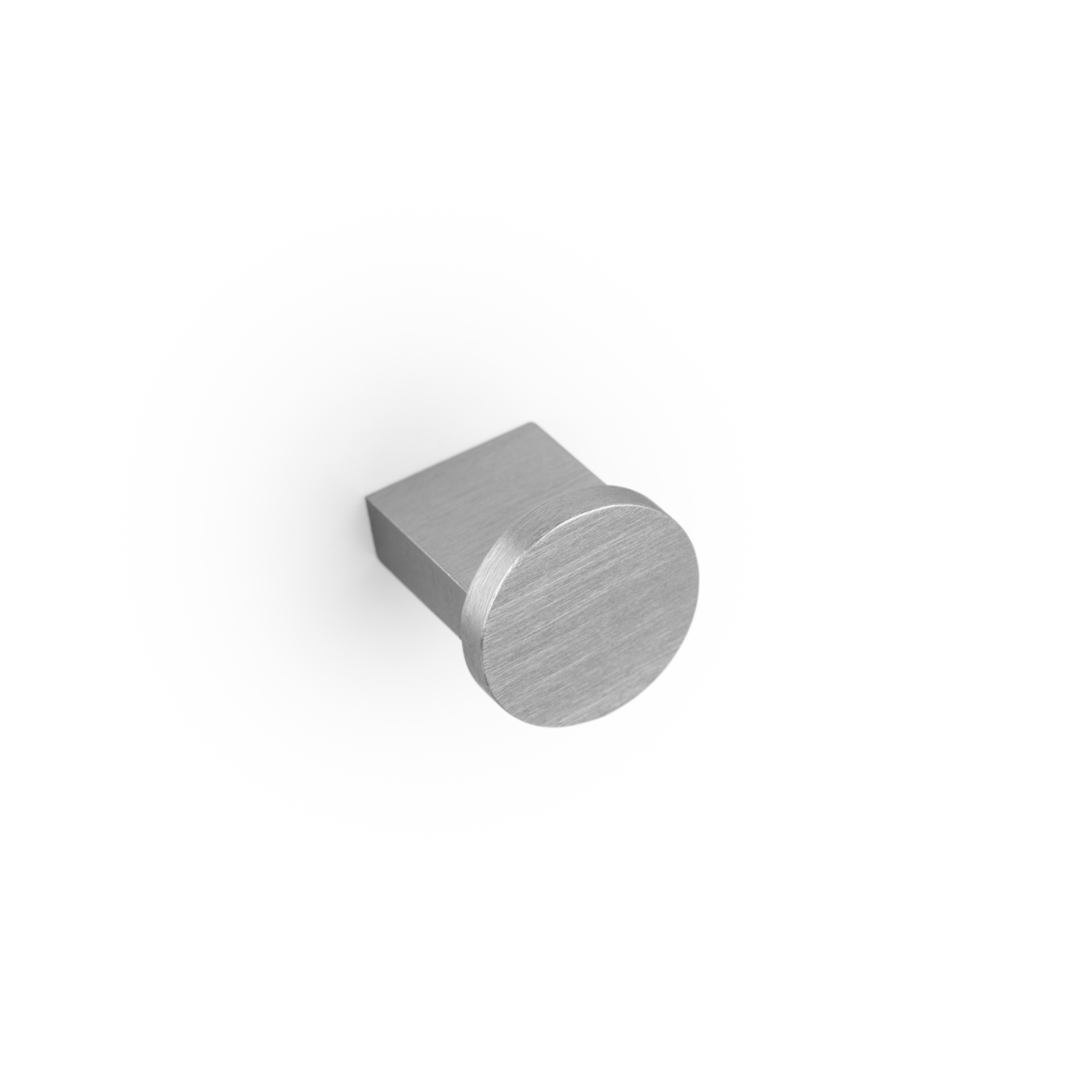 Bouton NEXX Ø25 aluminium look inox