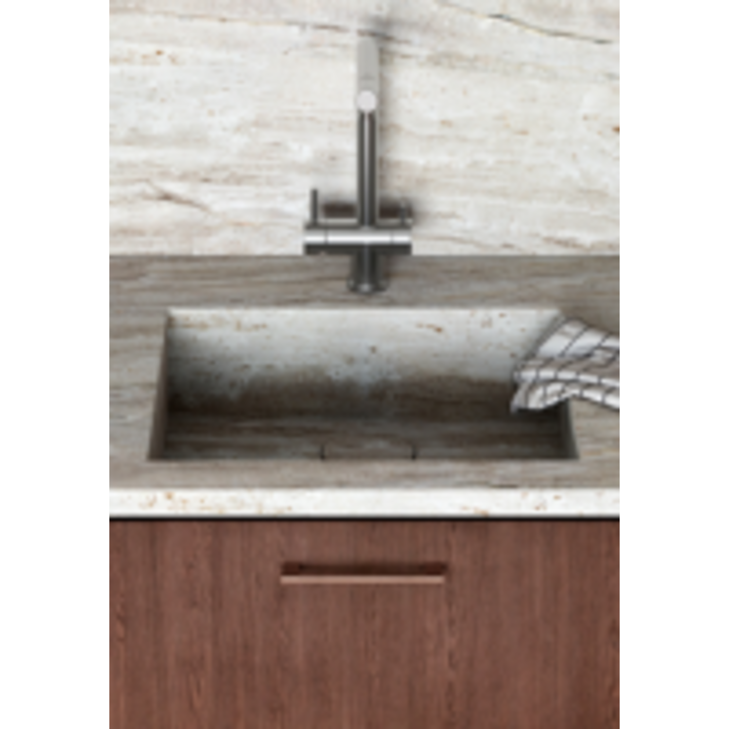 Poignée NEXX BA160 L180 aluminium look inox