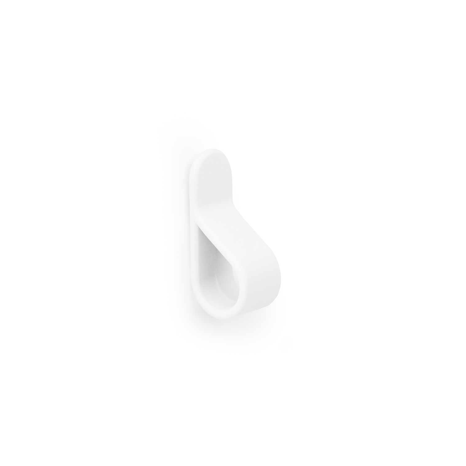 Bouton BELT L63.5 zamac mat blanc