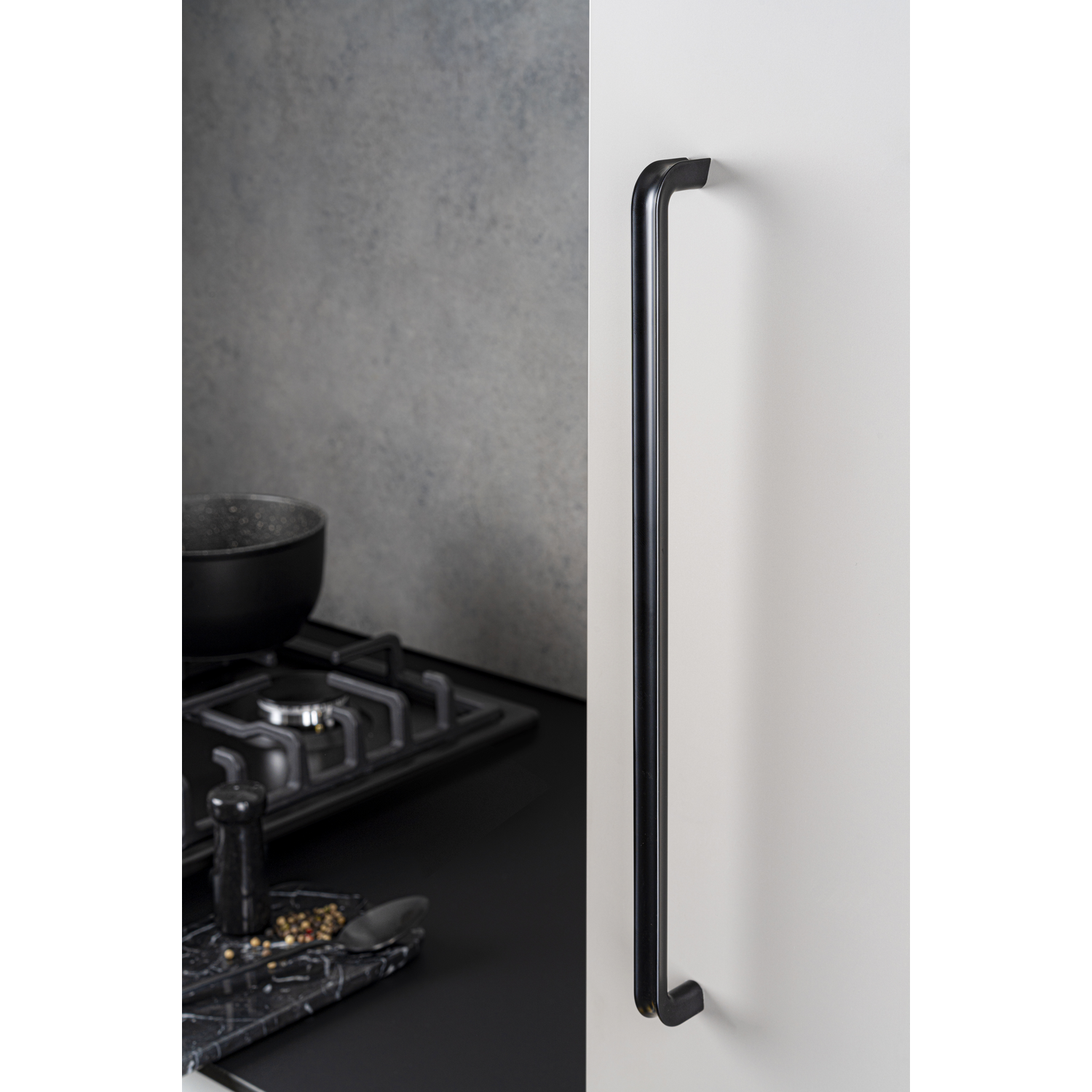 Greep lipp ba320 l333 zamak mat zwart