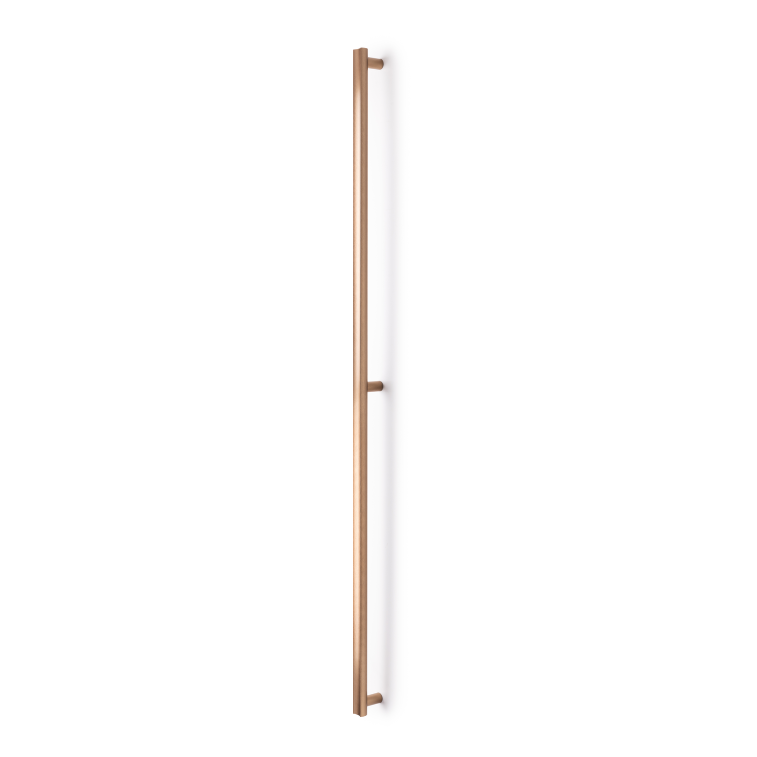 Greep MOON BIG BA1056-528 L1096 aluminium geborsteld messing cava
